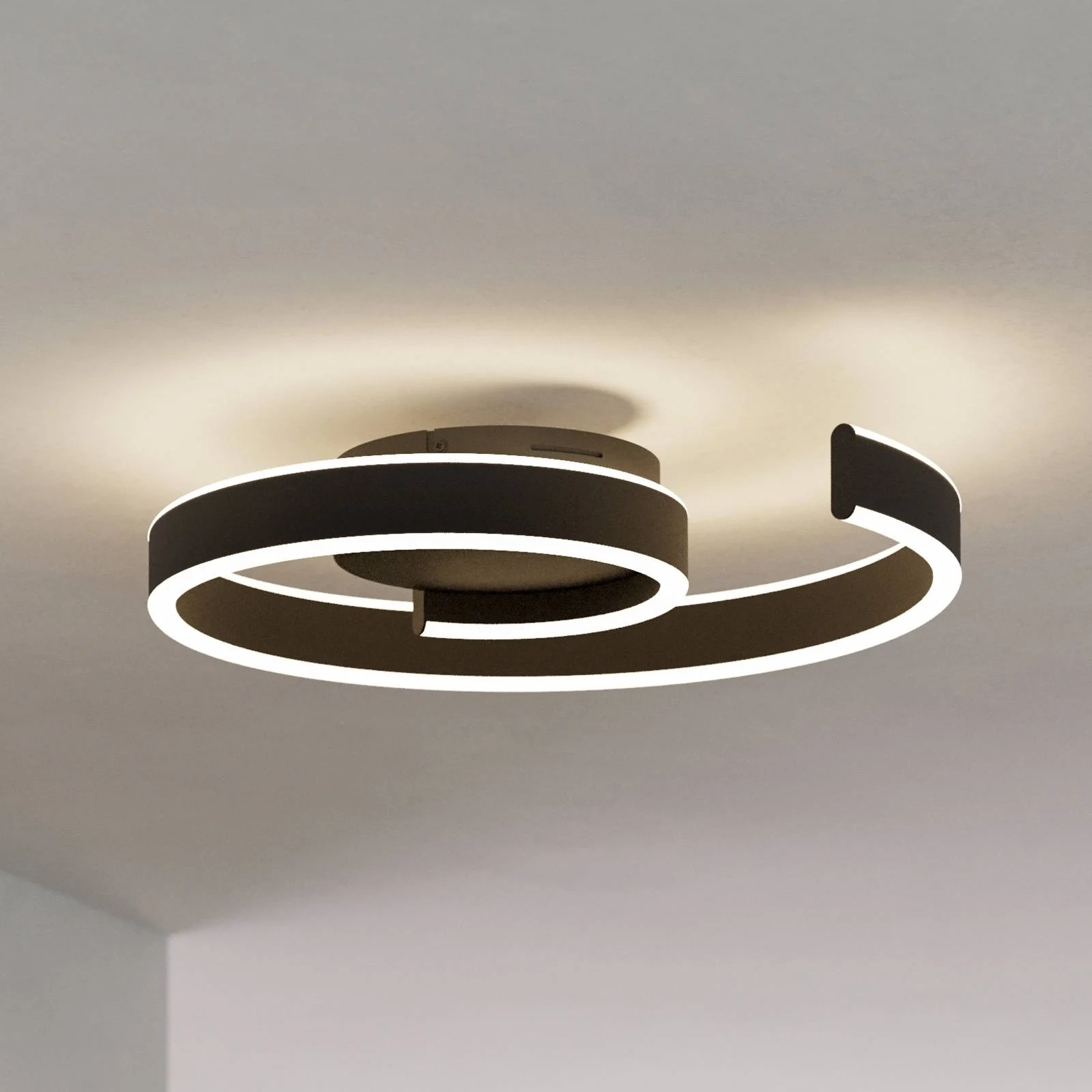 EGLO connect Smart-LED-Deckenleuchte Andabaia-Z, schwarz günstig online kaufen