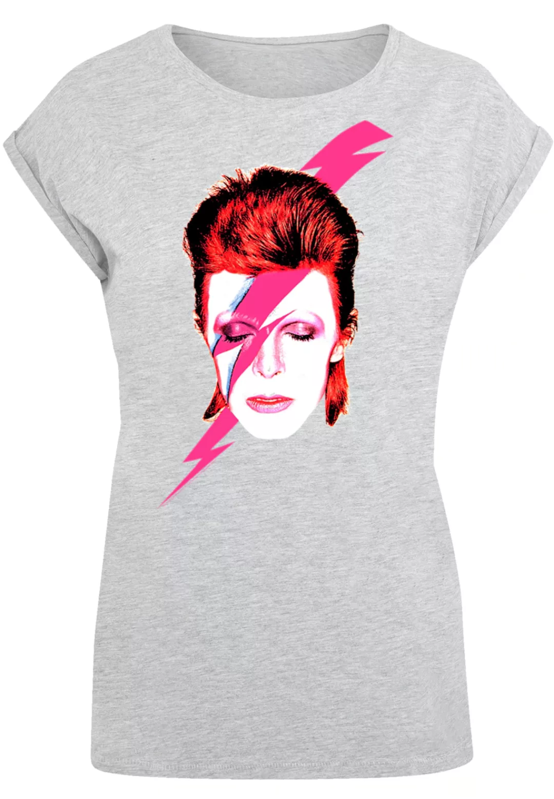 F4NT4STIC T-Shirt "David Bowie Aladdin Sane Lightning Bolt", Print günstig online kaufen