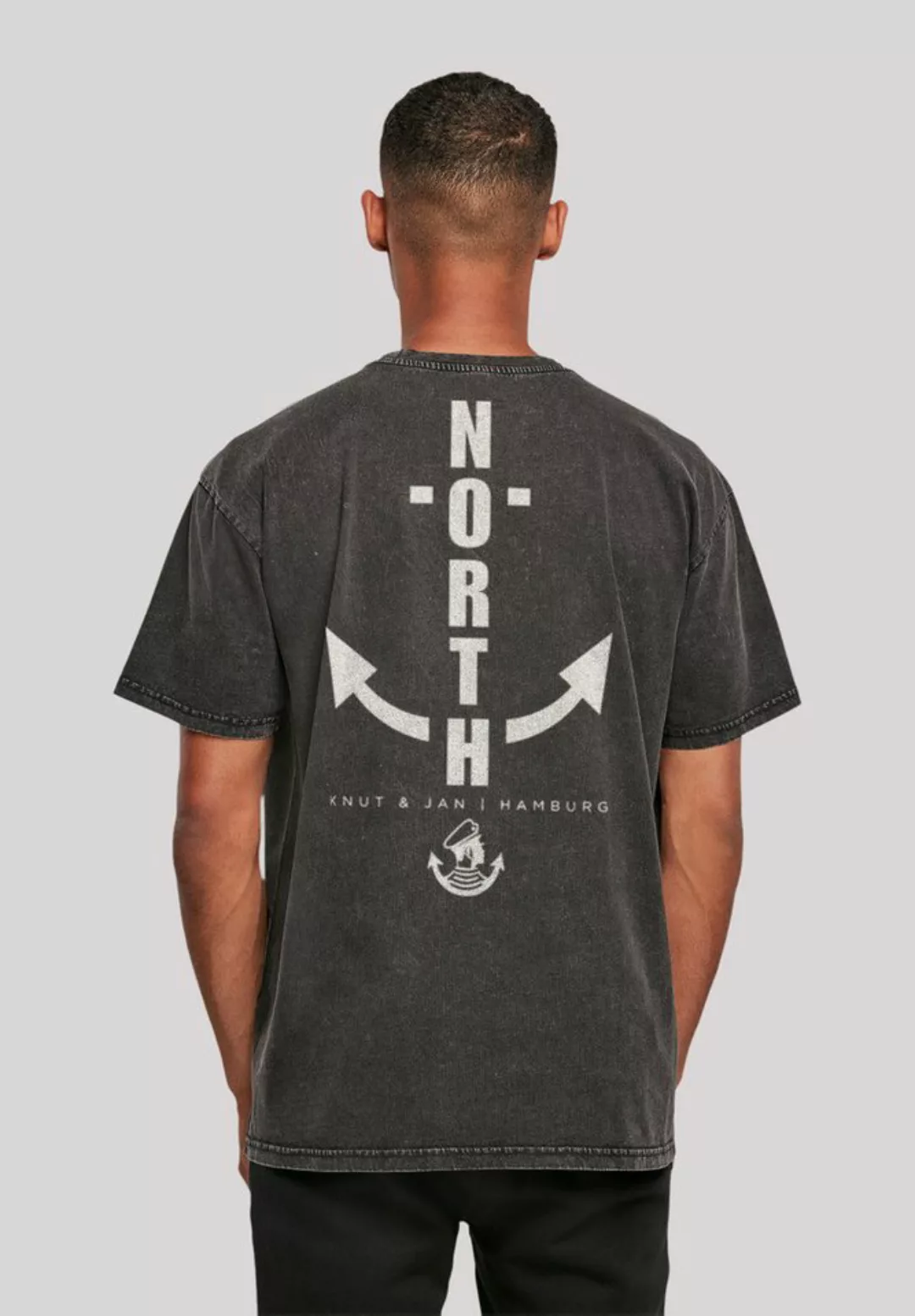 F4NT4STIC T-Shirt North Anchor Print günstig online kaufen