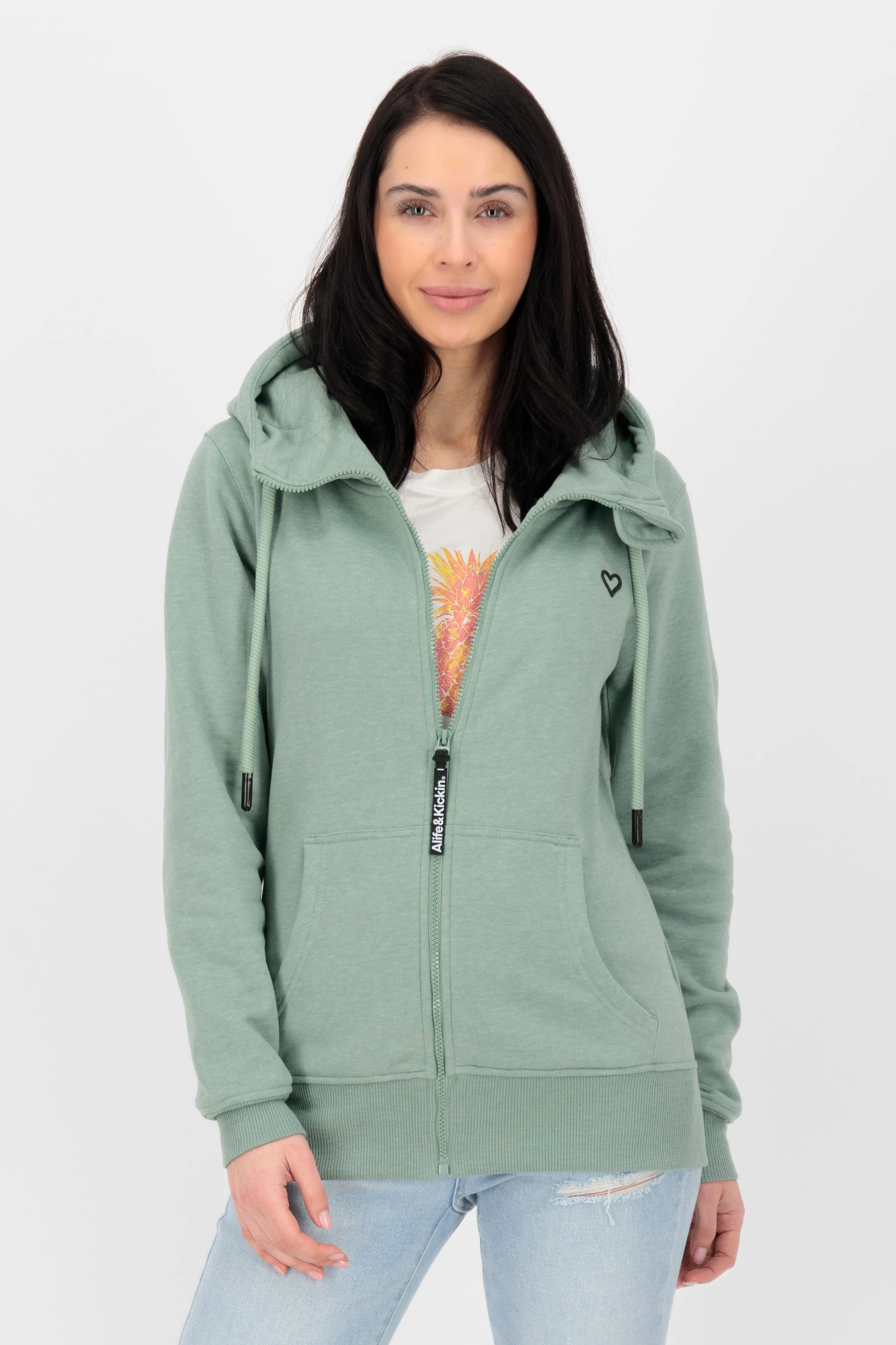 Alife & Kickin Kapuzensweatjacke "YasminAK A Hooded Sweat Jacket Damen Kapu günstig online kaufen