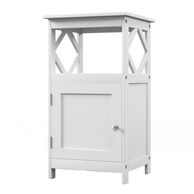 KOMFOTTEU Beistellschrank Bodenschrank mit Ablage & Tür, 40 x 40 x 74 cm günstig online kaufen