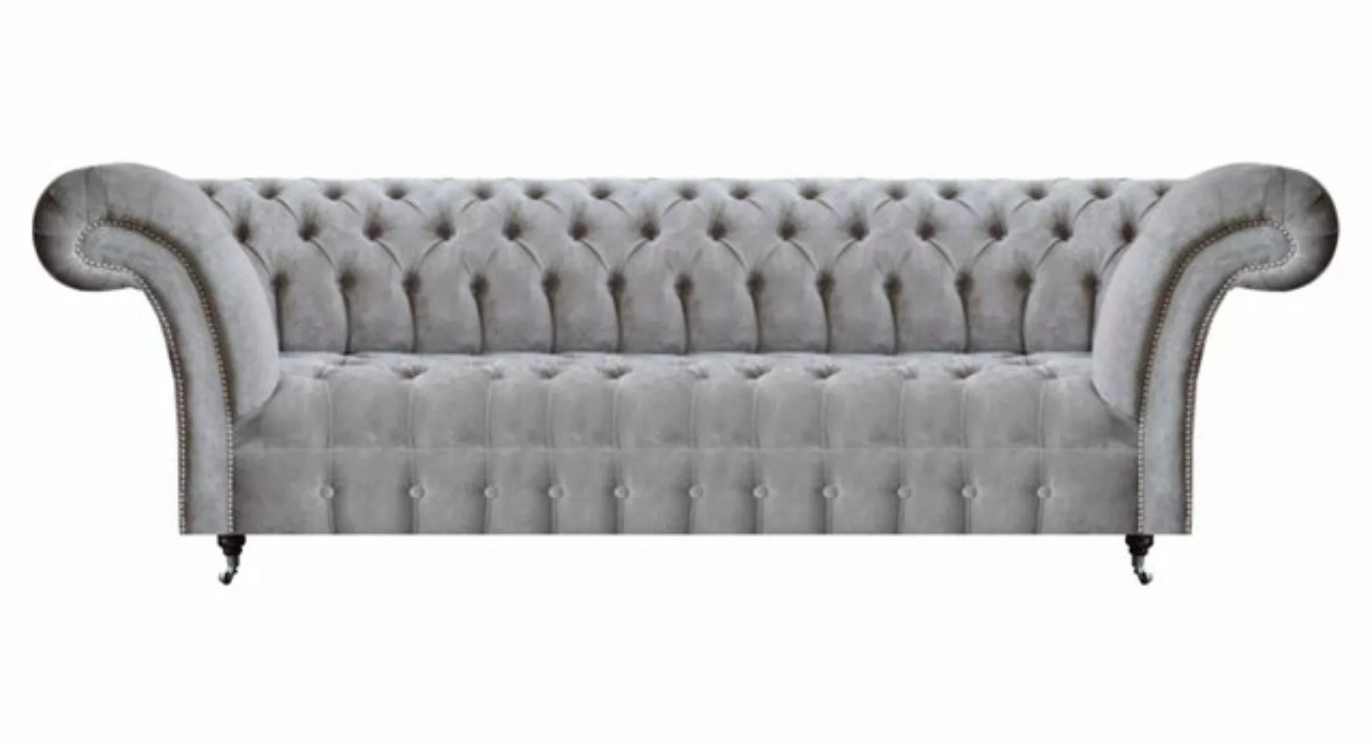 JVmoebel Chesterfield-Sofa Viersitzer Sofa Couch Designer Wohnzimmer Polste günstig online kaufen