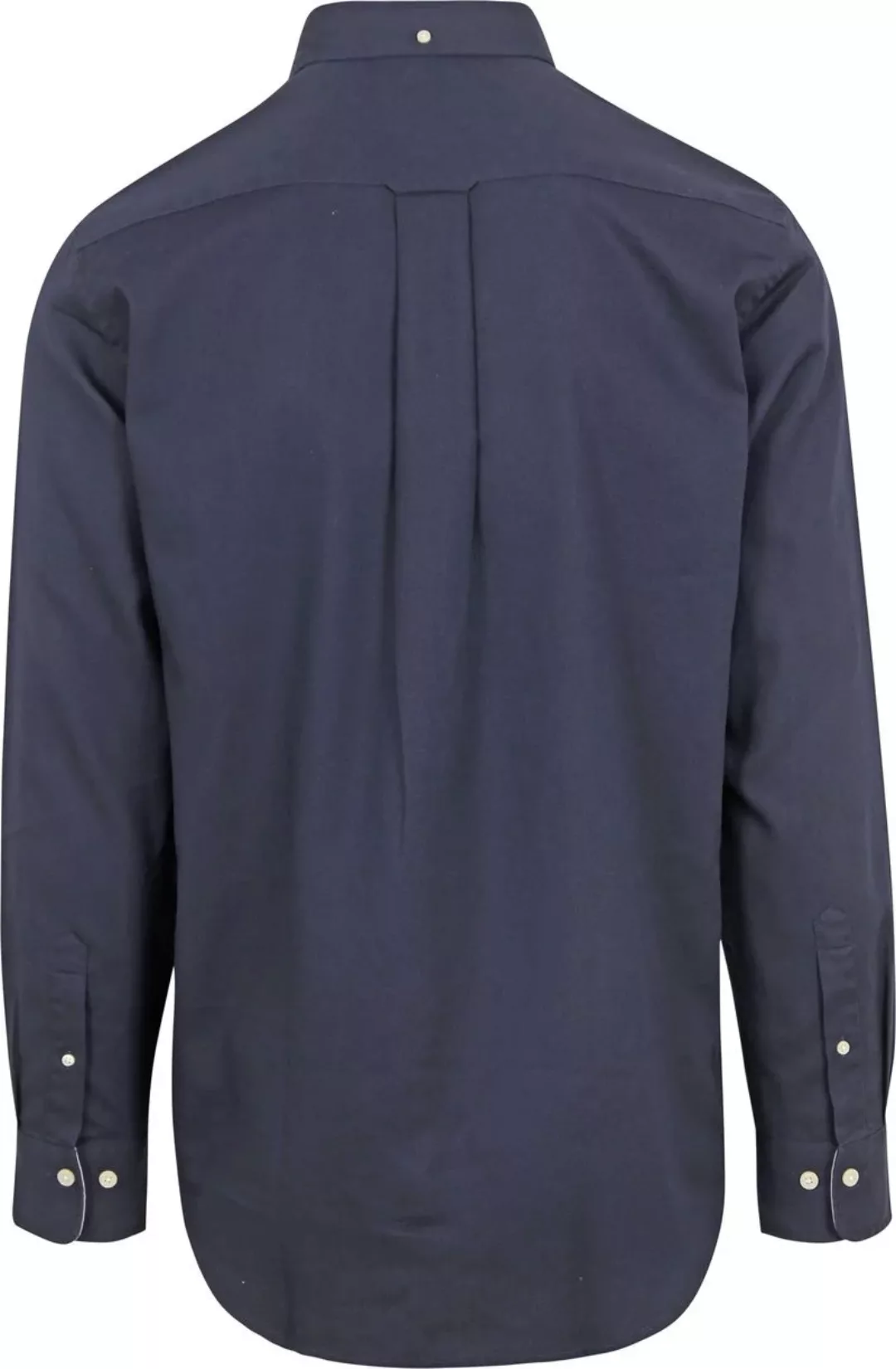 Gant Casual Hemd Honeycomb Texture Navy - Größe M günstig online kaufen