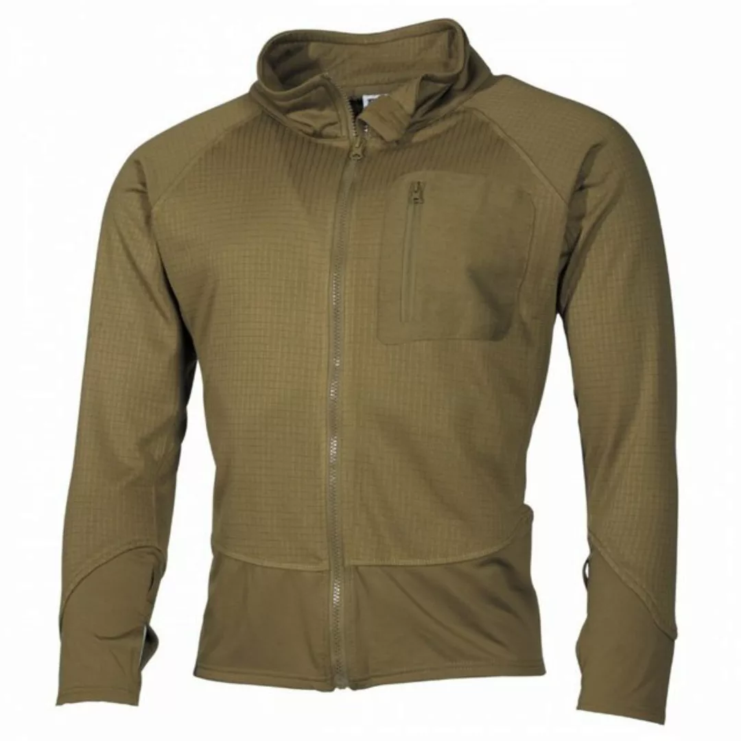 MFH Outdoorjacke US Unterziehjacke, Tactical, coyote tan - S Daumenloch und günstig online kaufen