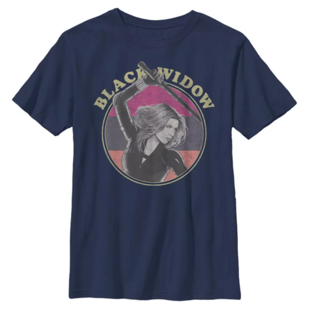 Marvel - Black Widow - Black Widow Retro - Männer T-Shirt günstig online kaufen