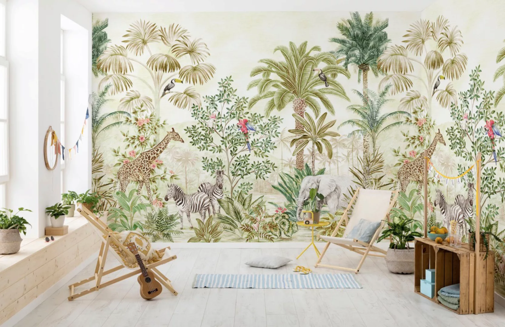 Komar Vliestapete »Digitaldruck Vlies - Wild Wonderland - Größe 300 x 250 c günstig online kaufen