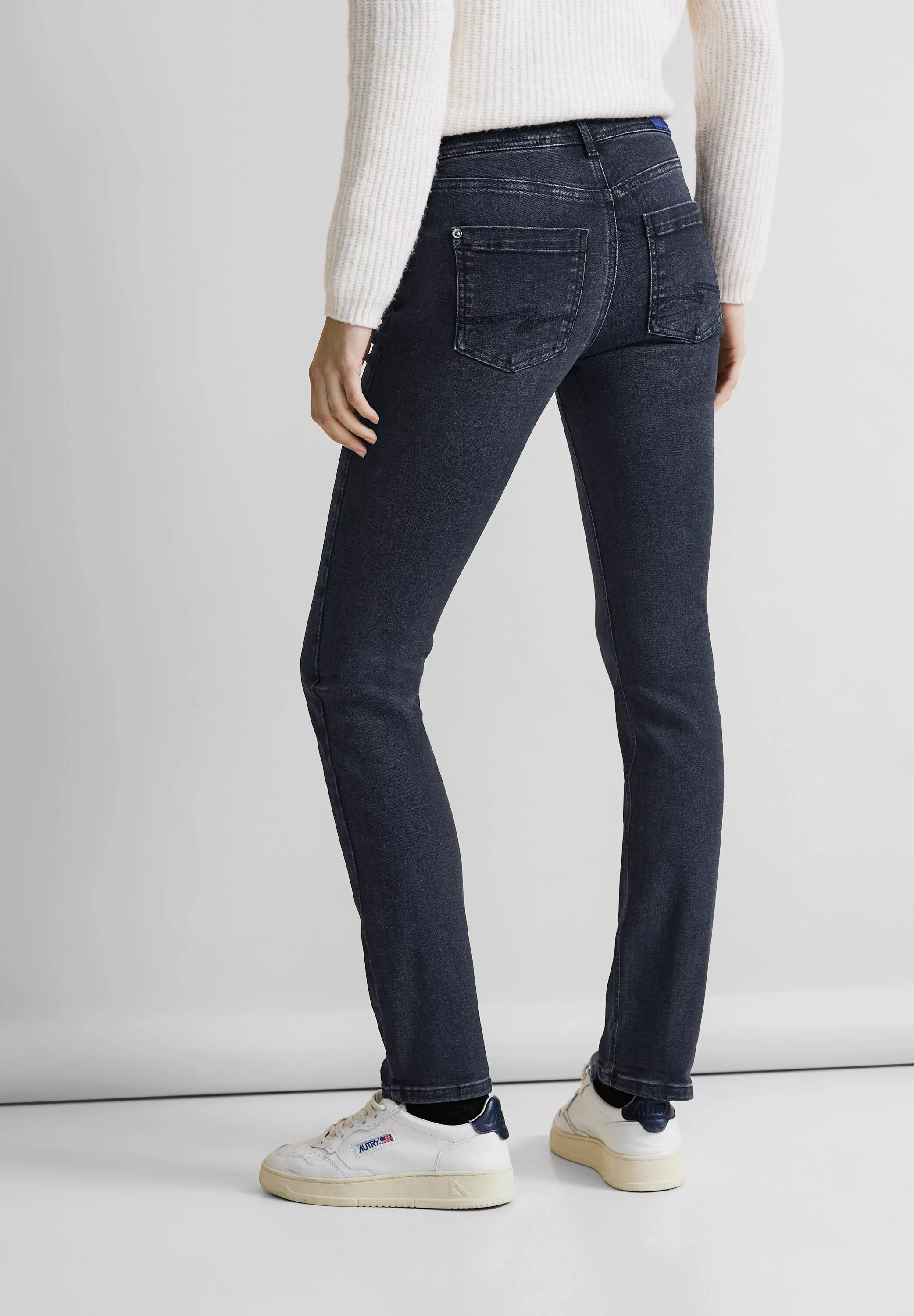 STREET ONE Gerade Jeans Middle Waist günstig online kaufen