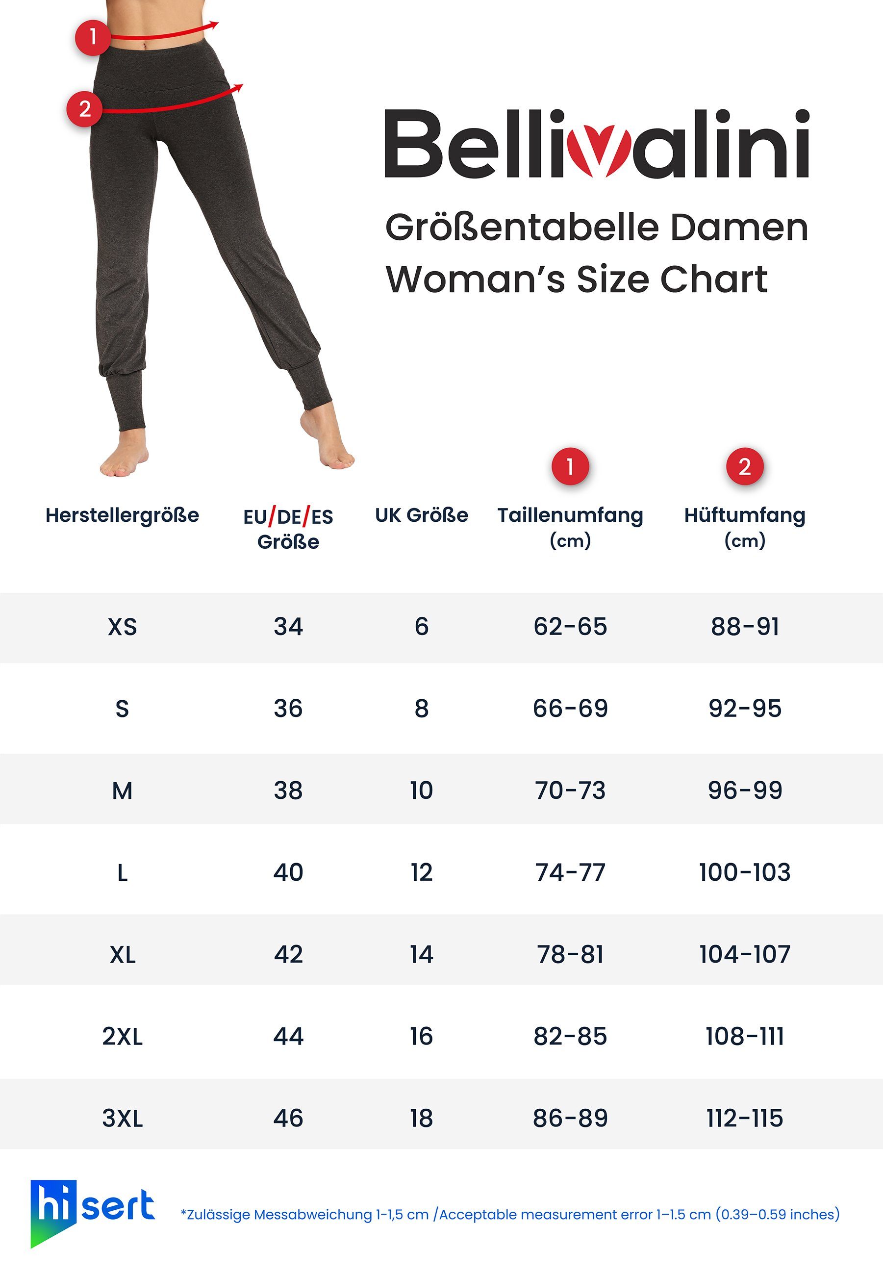 Bellivalini Leggings Yoga Leggings Damen Yogahose günstig online kaufen