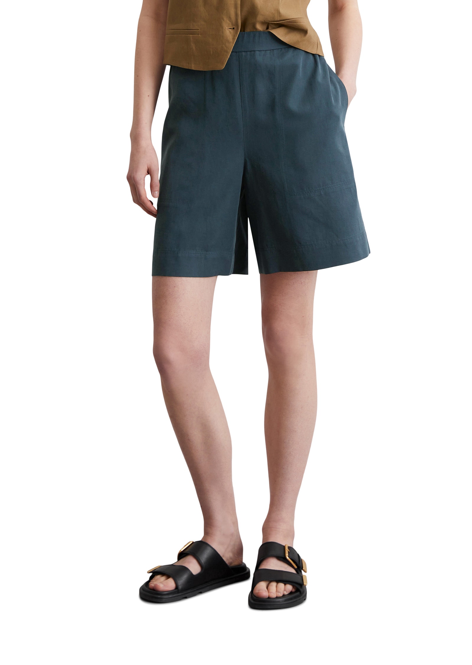 Marc OPolo Shorts "aus TENCEL™ Lyocell-Leinen-Mix" günstig online kaufen
