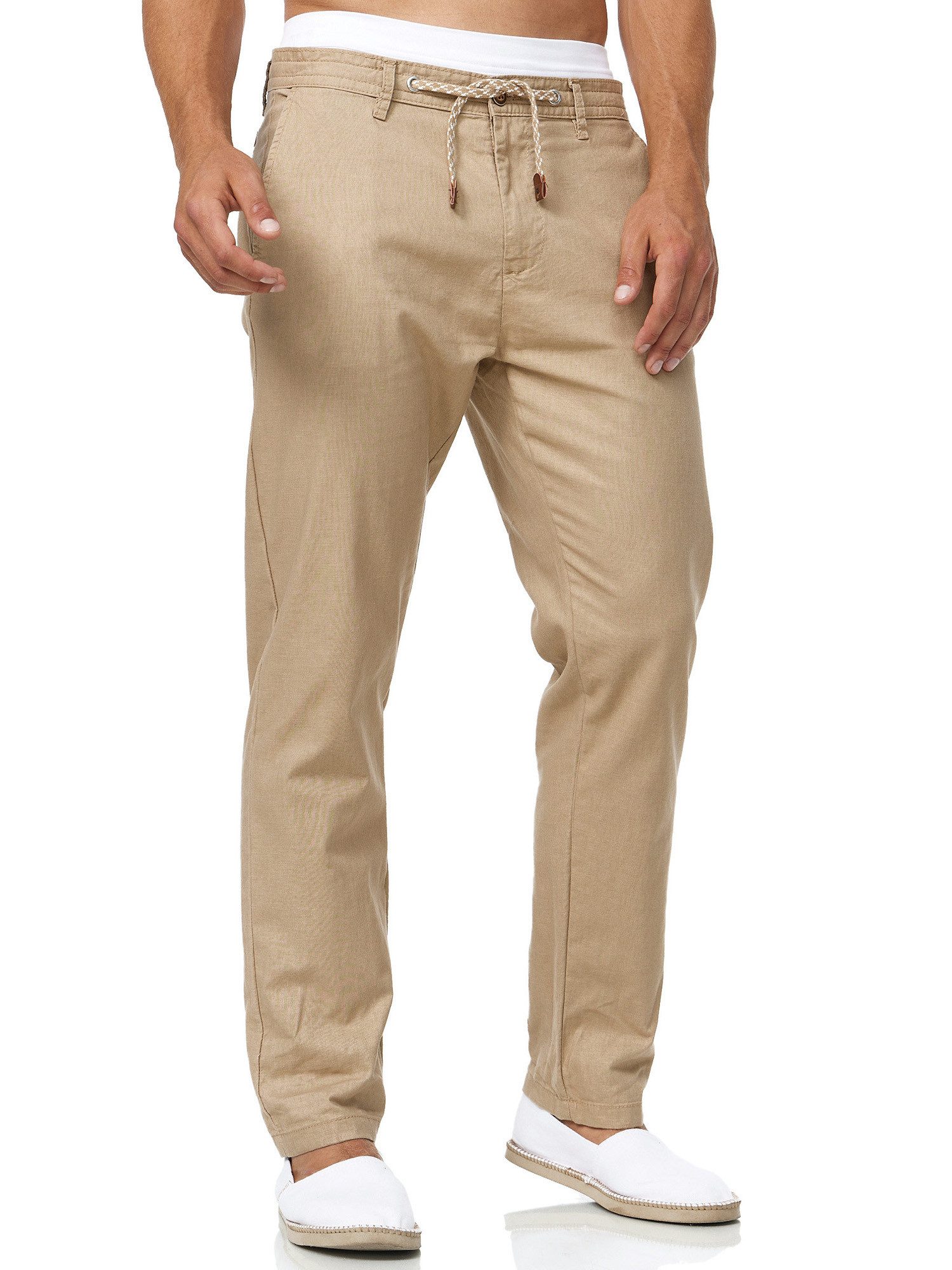 Indicode Leinenhose Veneto leichte Sommerhose mit günstig online kaufen