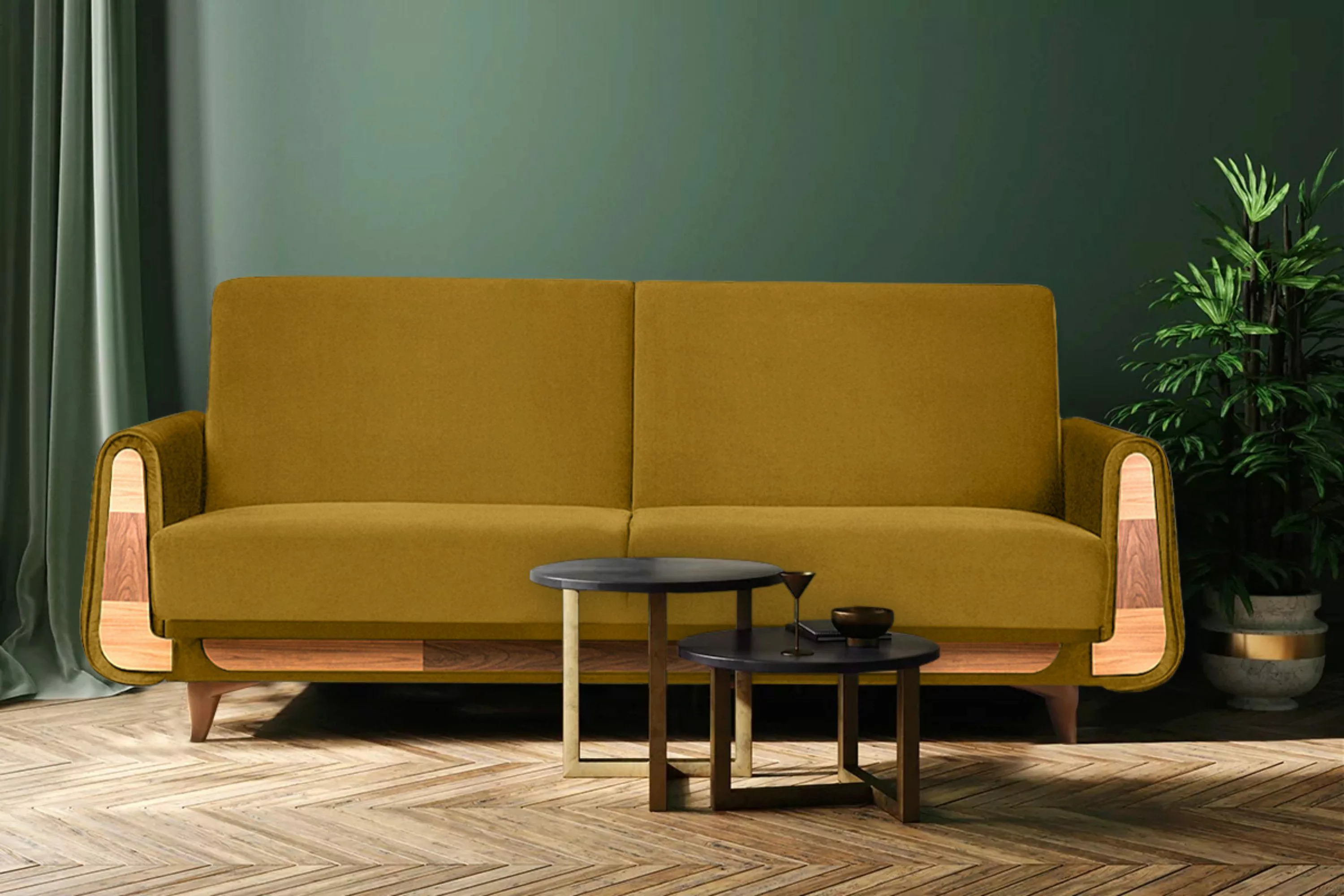 KONSIMO® 3-Sitzer, GUSTAVO, Sofa mit Schlaffunktion, günstig online kaufen