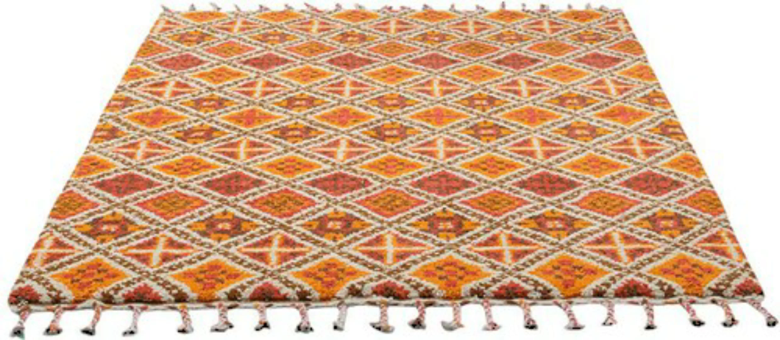THEKO Wollteppich »Marmoucha«, rechteckig, echter Berber Teppich, reine Wol günstig online kaufen