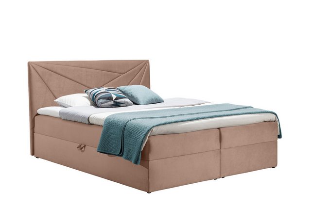 99rooms Boxspringbett Neon (Schlafzimmerbett, Bett), 120/140/160/180 x 200 günstig online kaufen