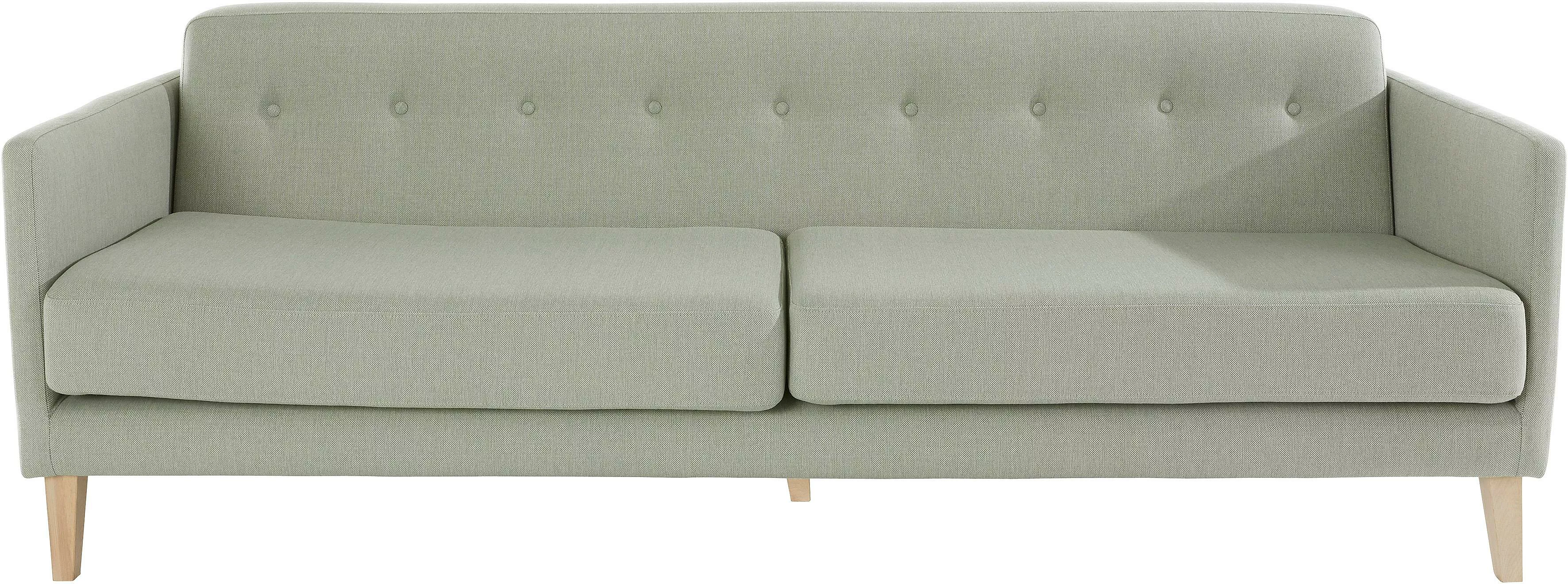 andas 3-Sitzer »Raadal«, in skandinavischem Design, Knopfheftung, Design by günstig online kaufen