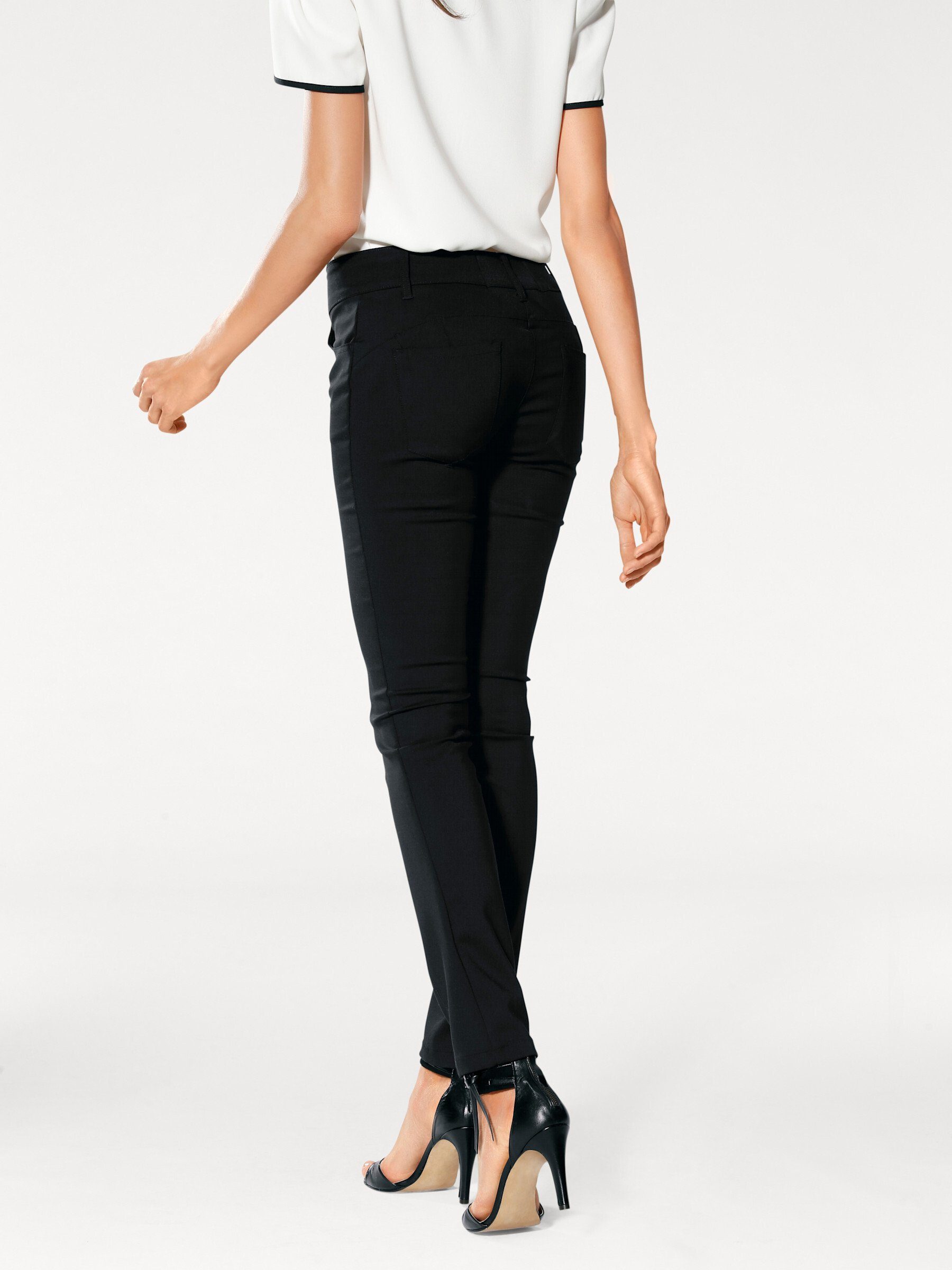 heine Jerseyhose Bauchweg-Hose Innenbeinlänge ca. 79 günstig online kaufen