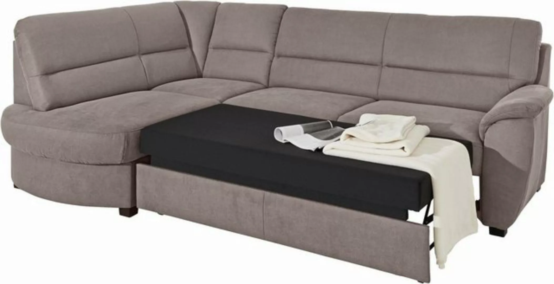 sit&more Ecksofa Pandora L-Form, wahlweise mit Bettfunktion und Bettkasten günstig online kaufen