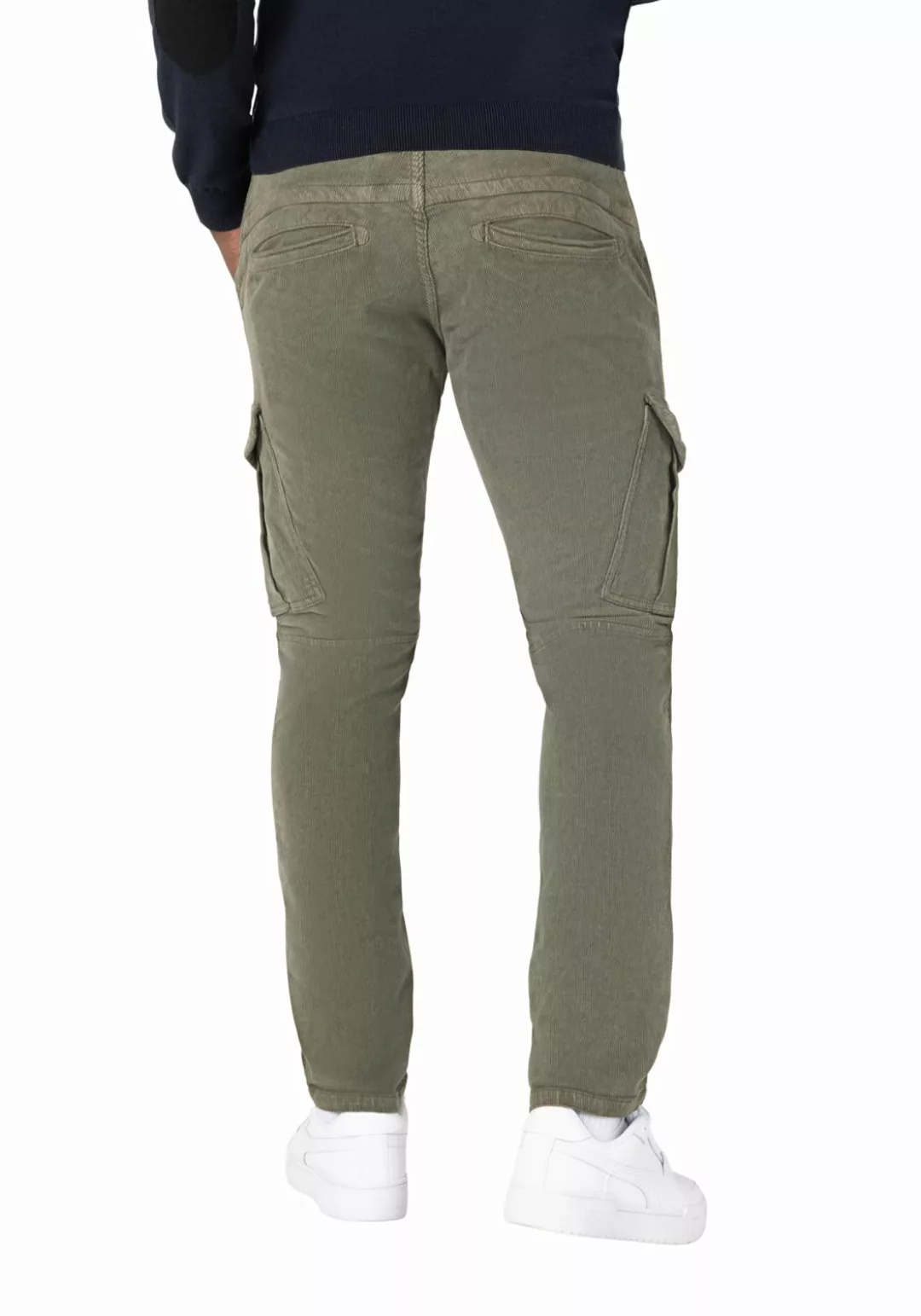 TIMEZONE Herren Cargo Hose REGULAR NIKLASTZ - Regular Fit - Grau Blau Grün günstig online kaufen