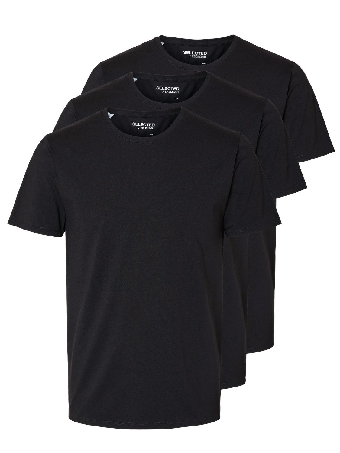 SELECTED HOMME T-Shirt SLHROLAND SS O-NECK günstig online kaufen