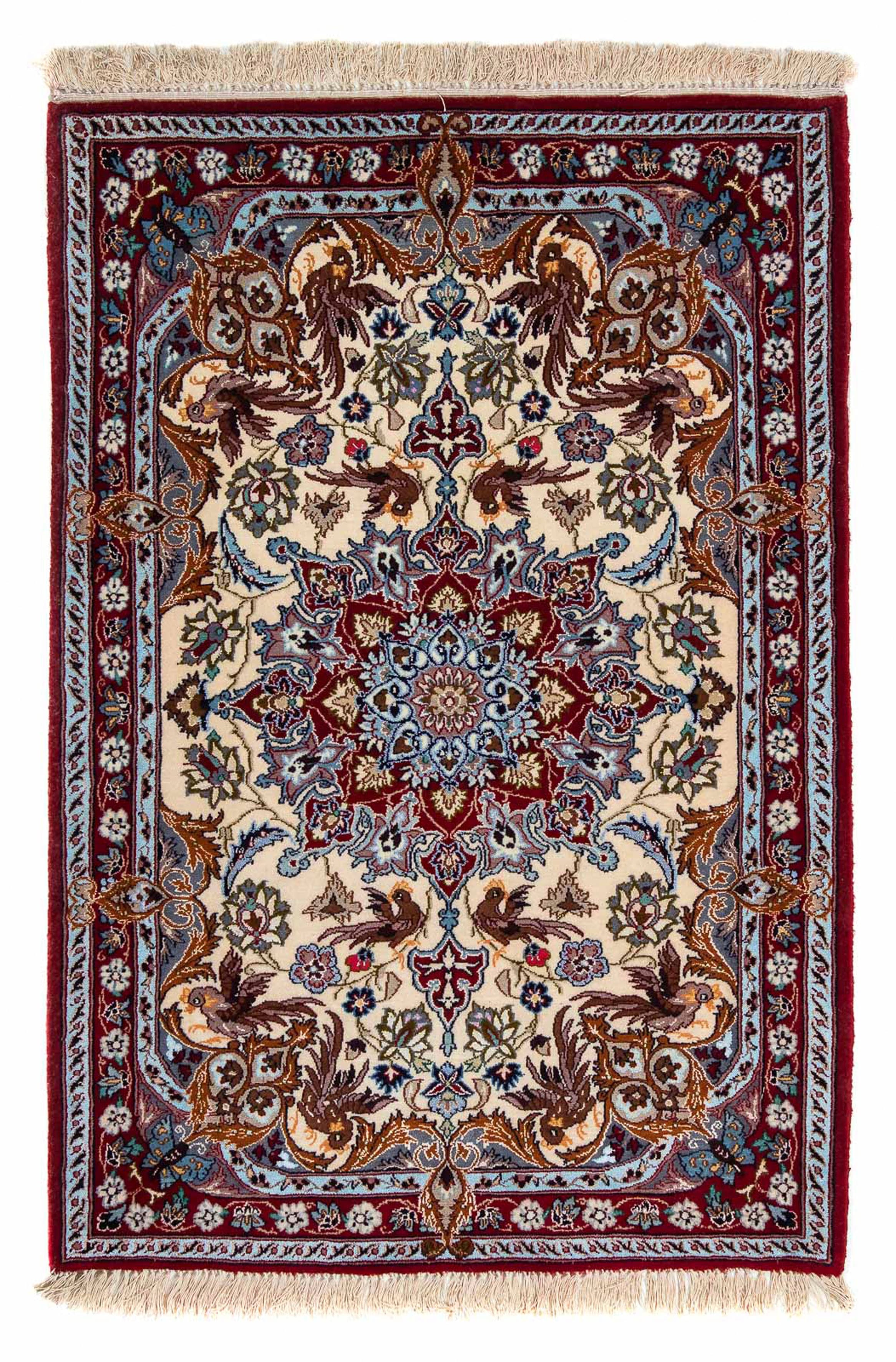 morgenland Orientteppich »Perser - Isfahan - Premium - 100 x 73 cm - dunkel günstig online kaufen