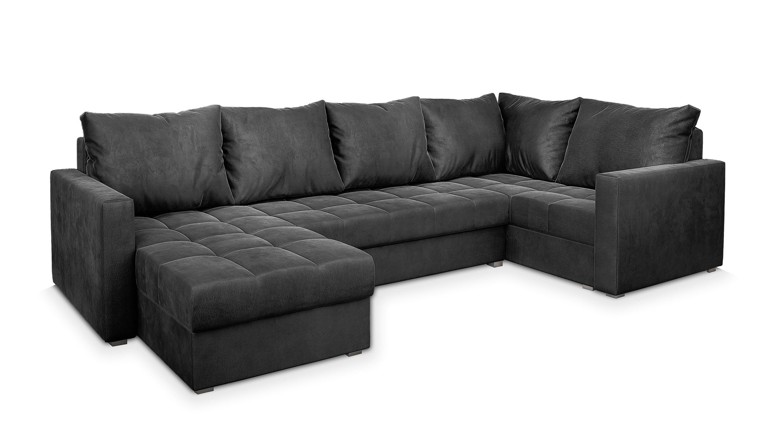 Masseno Ecksofa LORIVO mit Schlaffunktion U-Form, günstig online kaufen
