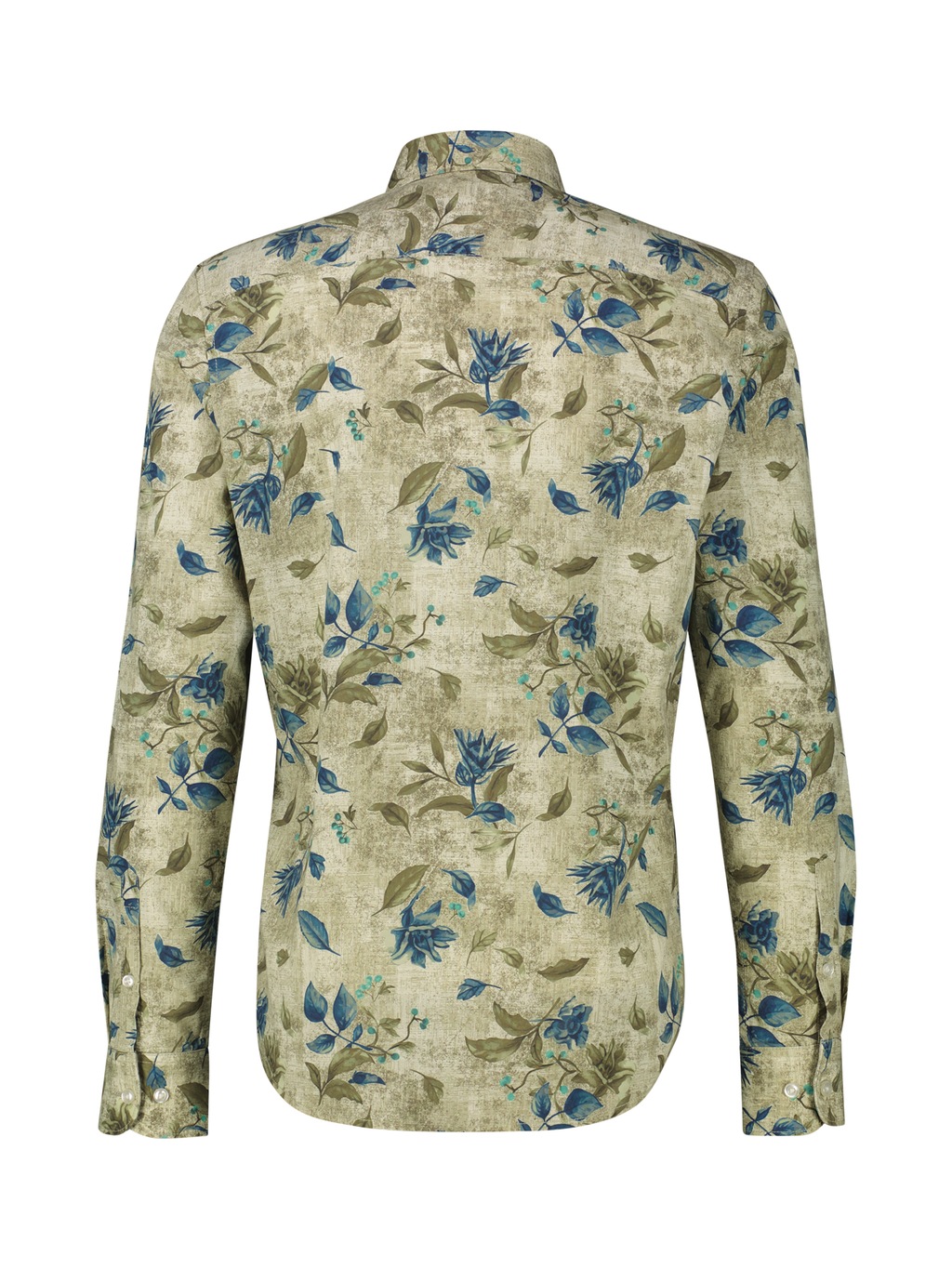 LERROS Langarmhemd "LERROS Floral designtes Herrenhemd in Übergrössen" günstig online kaufen