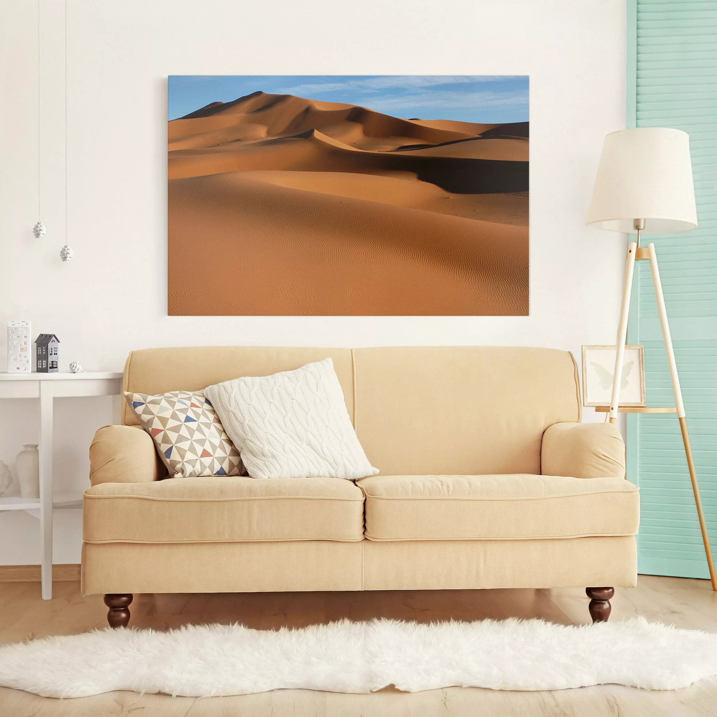 Leinwandbild Wüste - Querformat Desert Dunes günstig online kaufen
