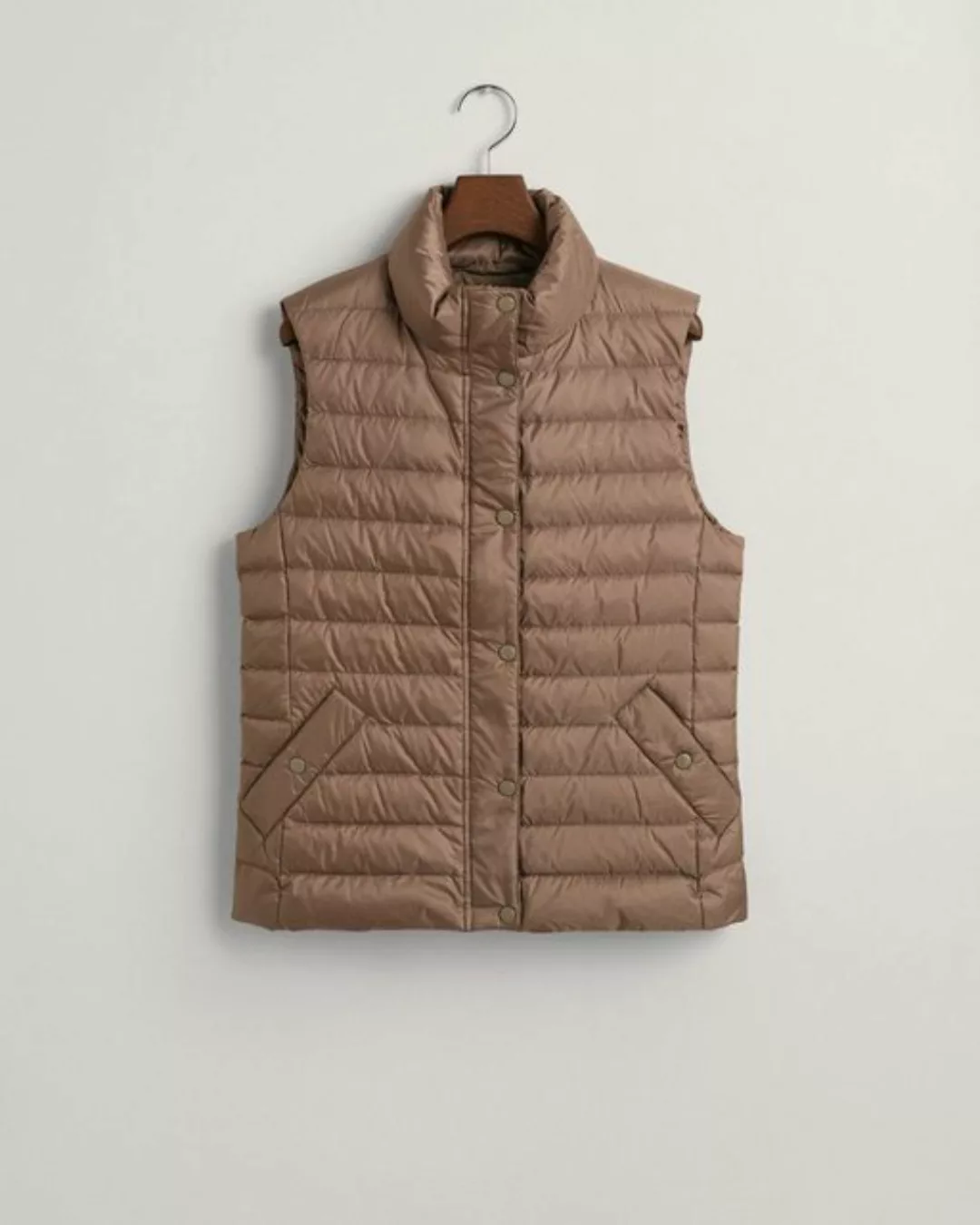 Gant Steppweste "LIGHT DOWN VEST", mit Logodruck auf der Brust günstig online kaufen