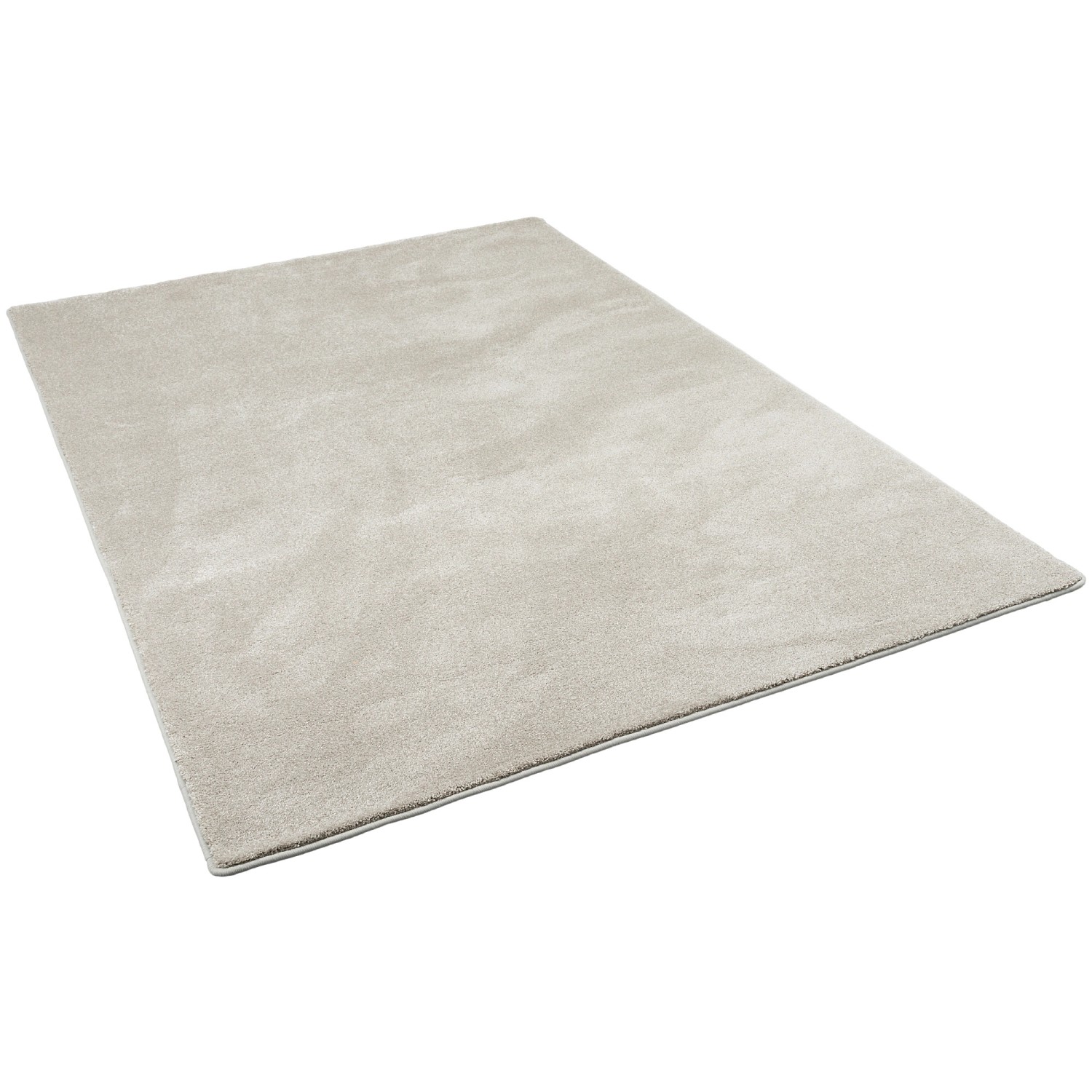 Snapstyle Hochflor Luxus Velours Teppich Touch Champagner 160x160cm günstig online kaufen