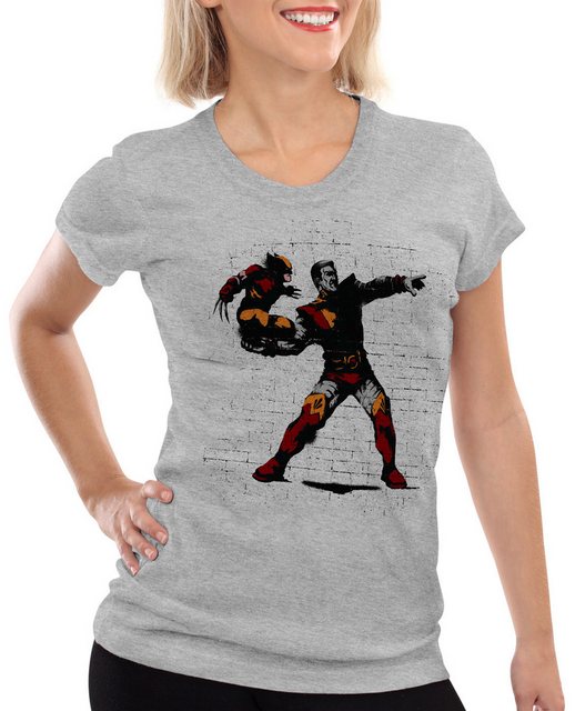 style3 T-Shirt Wolverine Pitch comic banksy kino mutant günstig online kaufen