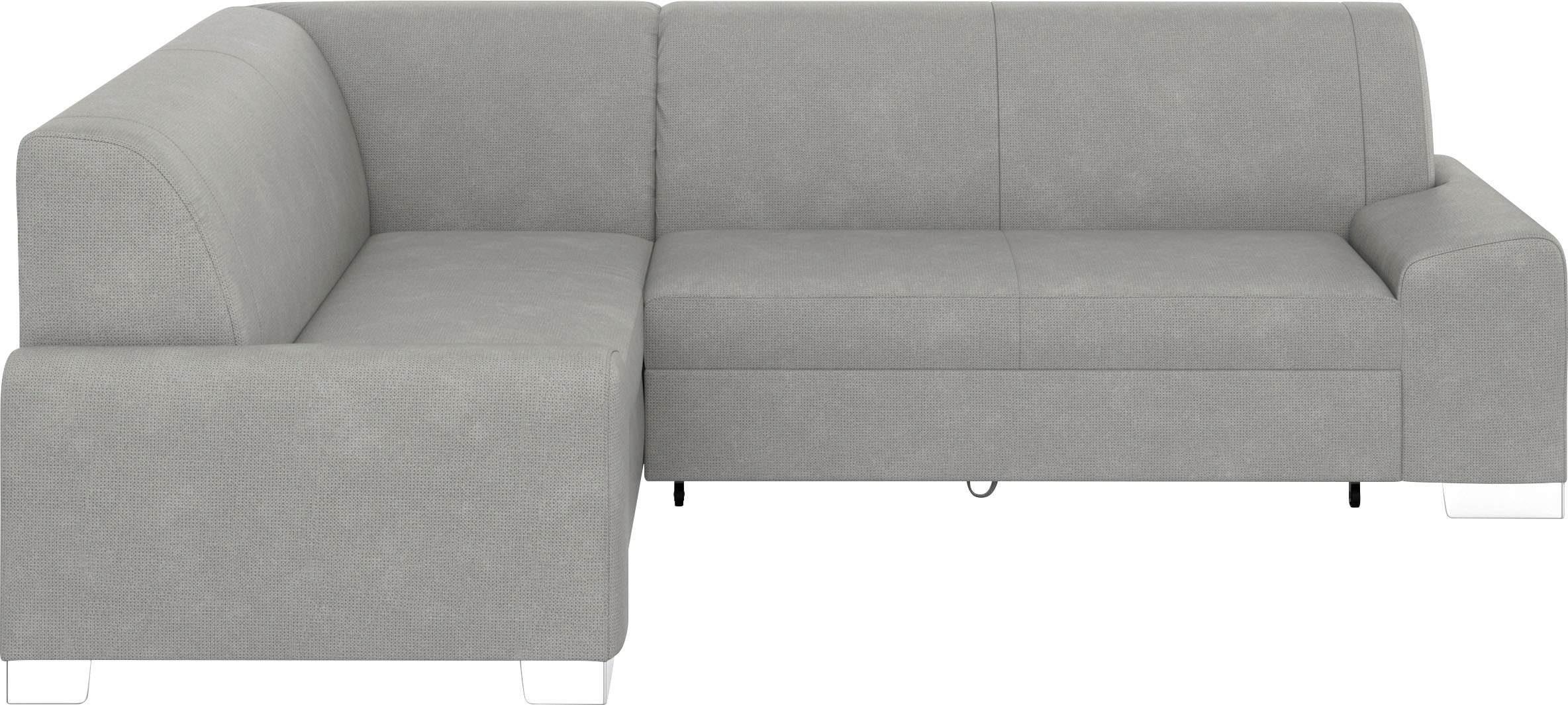 DOMO collection Ecksofa "Anzio in kubischer Formensprache, flache Armlehnen günstig online kaufen