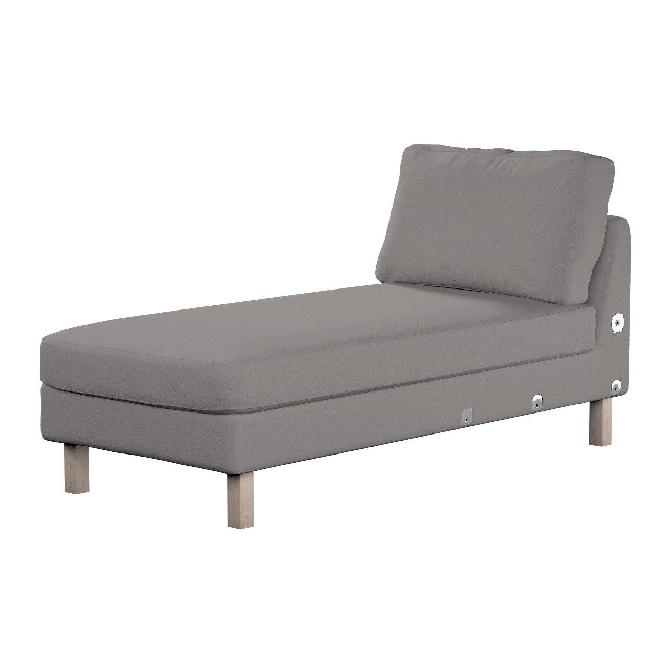 Bezug für Karlstad Recamiere Zustellsofa, kurz, beige, Bezug für Karlstad R günstig online kaufen