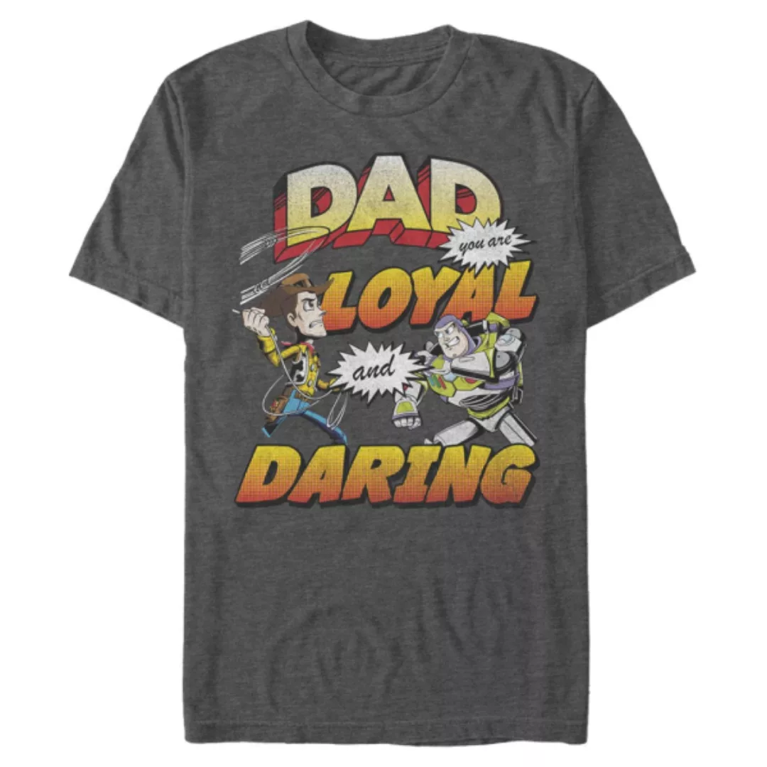 Disney - Toy Story - Woody & Buzz Loyal And Daring - Männer T-Shirt günstig online kaufen