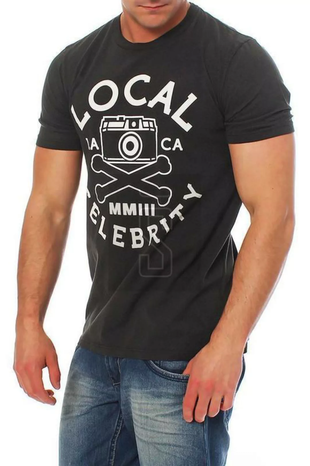 Local Celebrity Herren T-Shirt Shirt Kurzarm MMLLL - M2H-020-138-01 günstig online kaufen