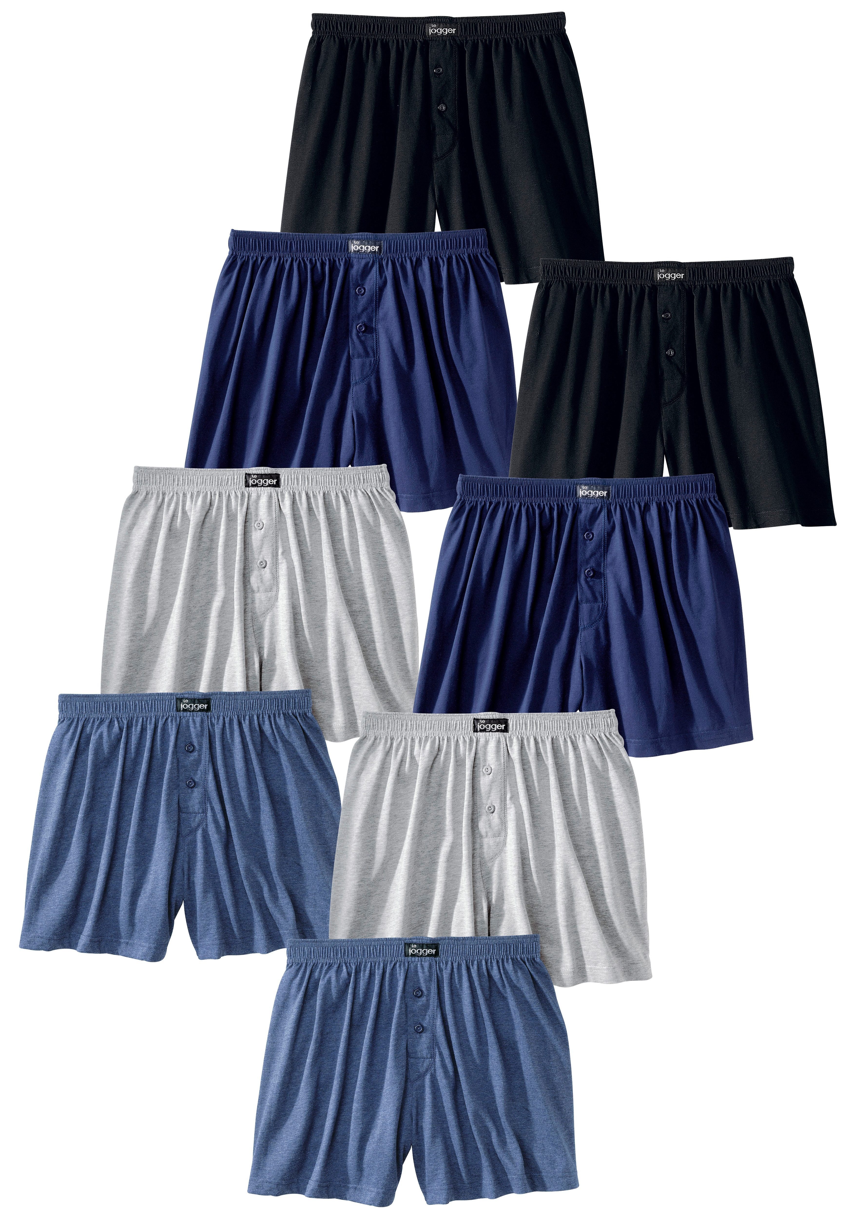 le jogger® Weiter Boxer (Packung, 8-St) günstig online kaufen