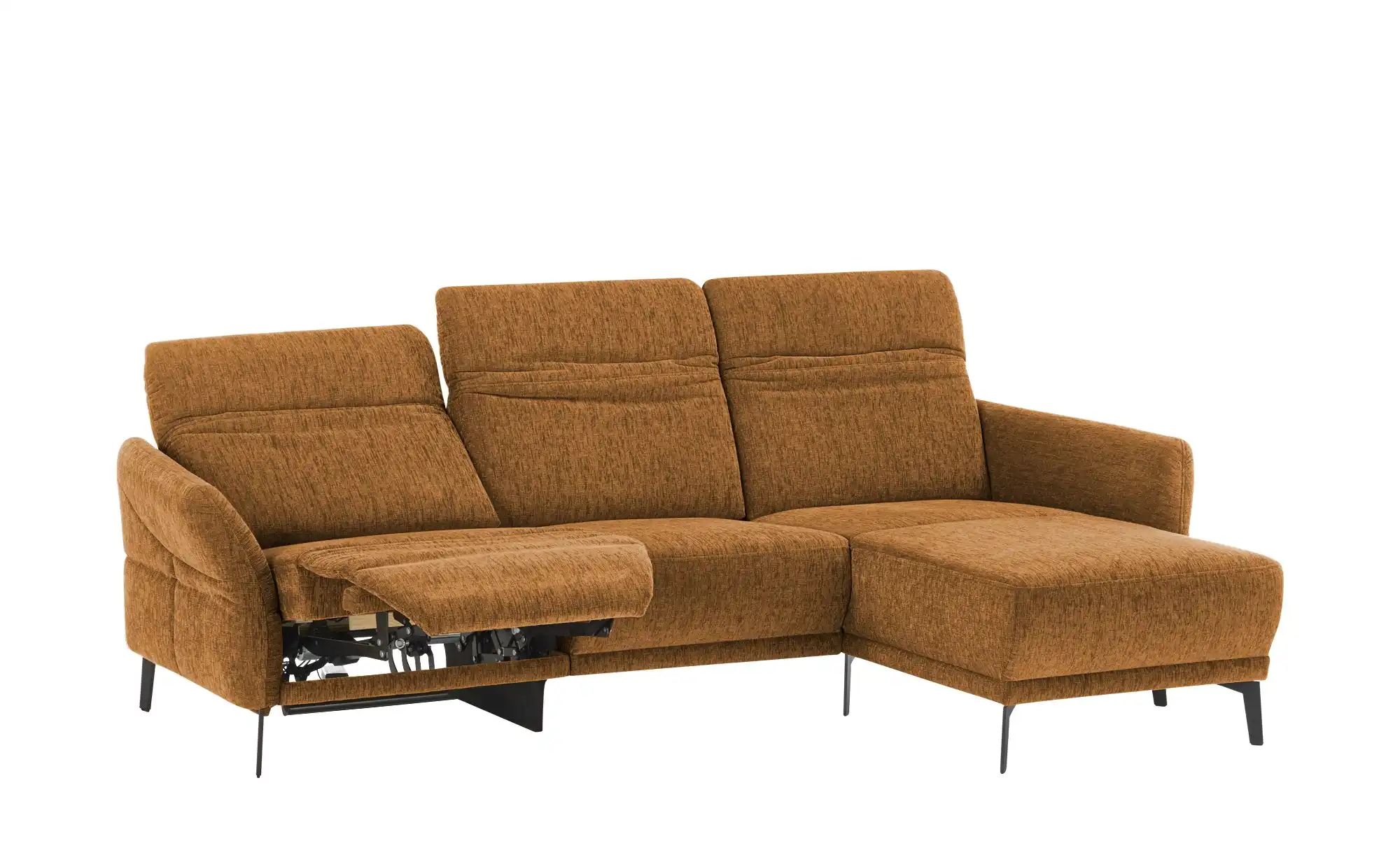 Ecksofa  New York ¦ kupfer ¦ Maße (cm): B: 251 H: 85 T: 179 Polstermöbel > günstig online kaufen