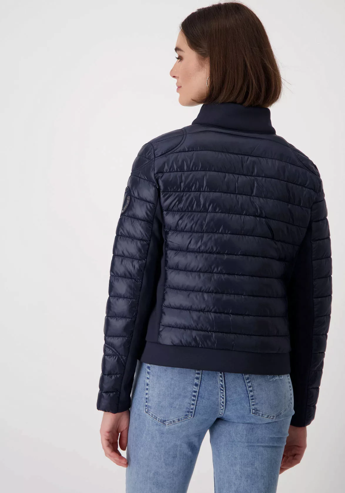 Monari Steppjacke im Materialmix günstig online kaufen