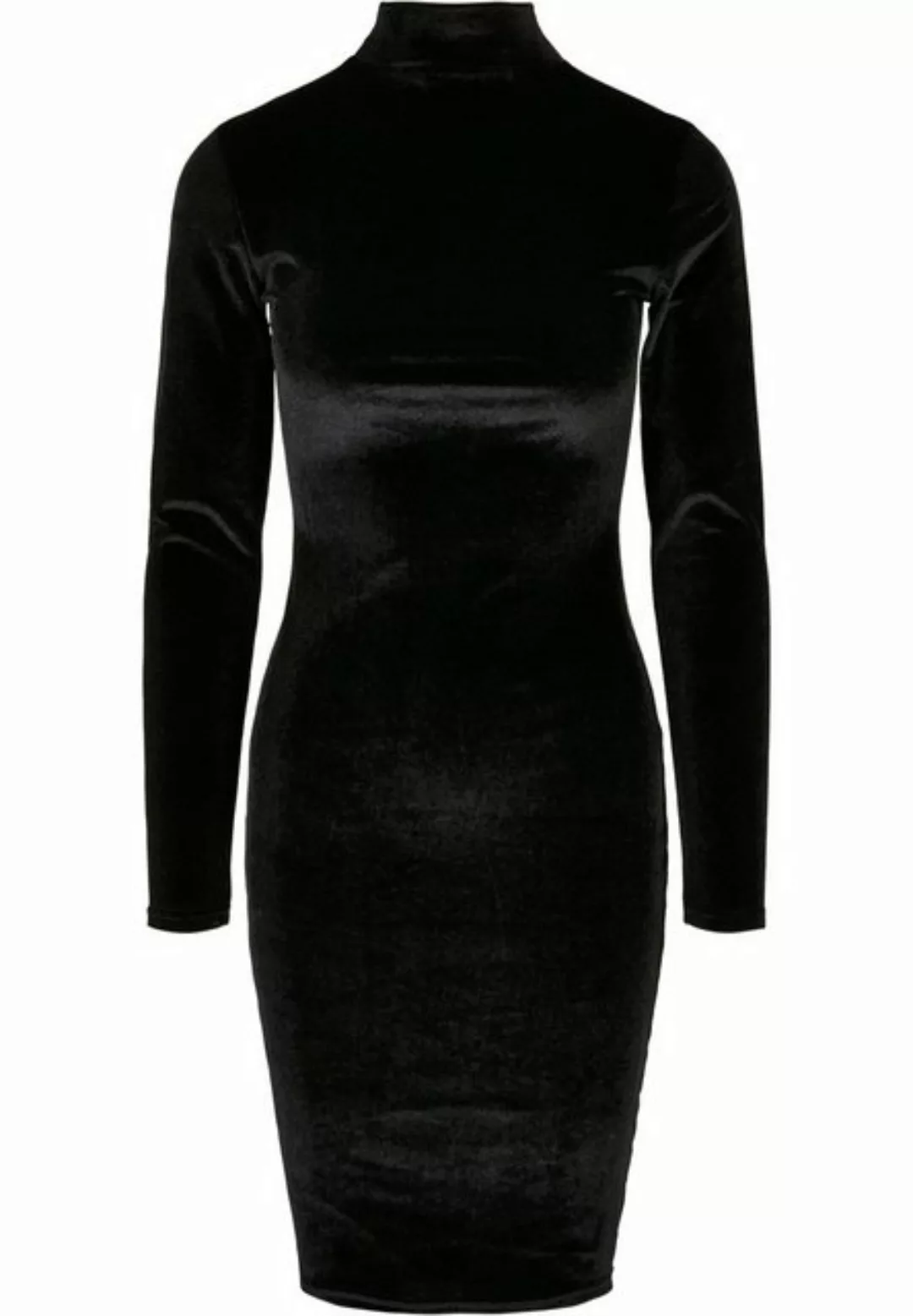 URBAN CLASSICS Shirtkleid Urban Classics Damen Ladies Velvet Turtle Neck Dr günstig online kaufen