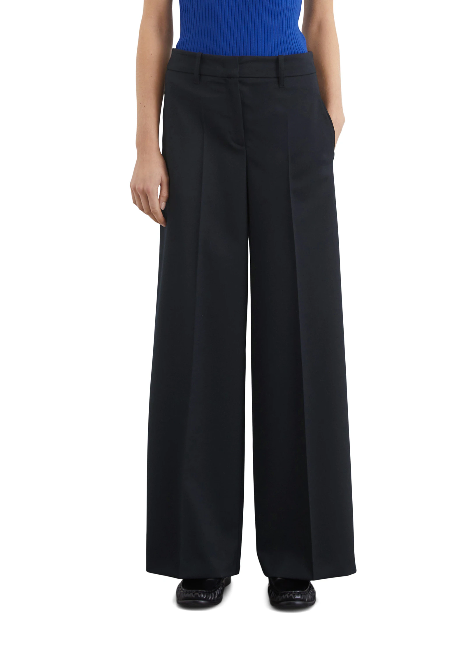 Marc OPolo Chinohose "aus Polyester-Schurwolle-Mix" günstig online kaufen