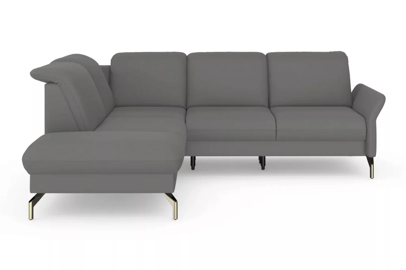 sit&more Ecksofa "Fashion L-Form", wahlweise mit Kopfteilverstellung, Vorzi günstig online kaufen