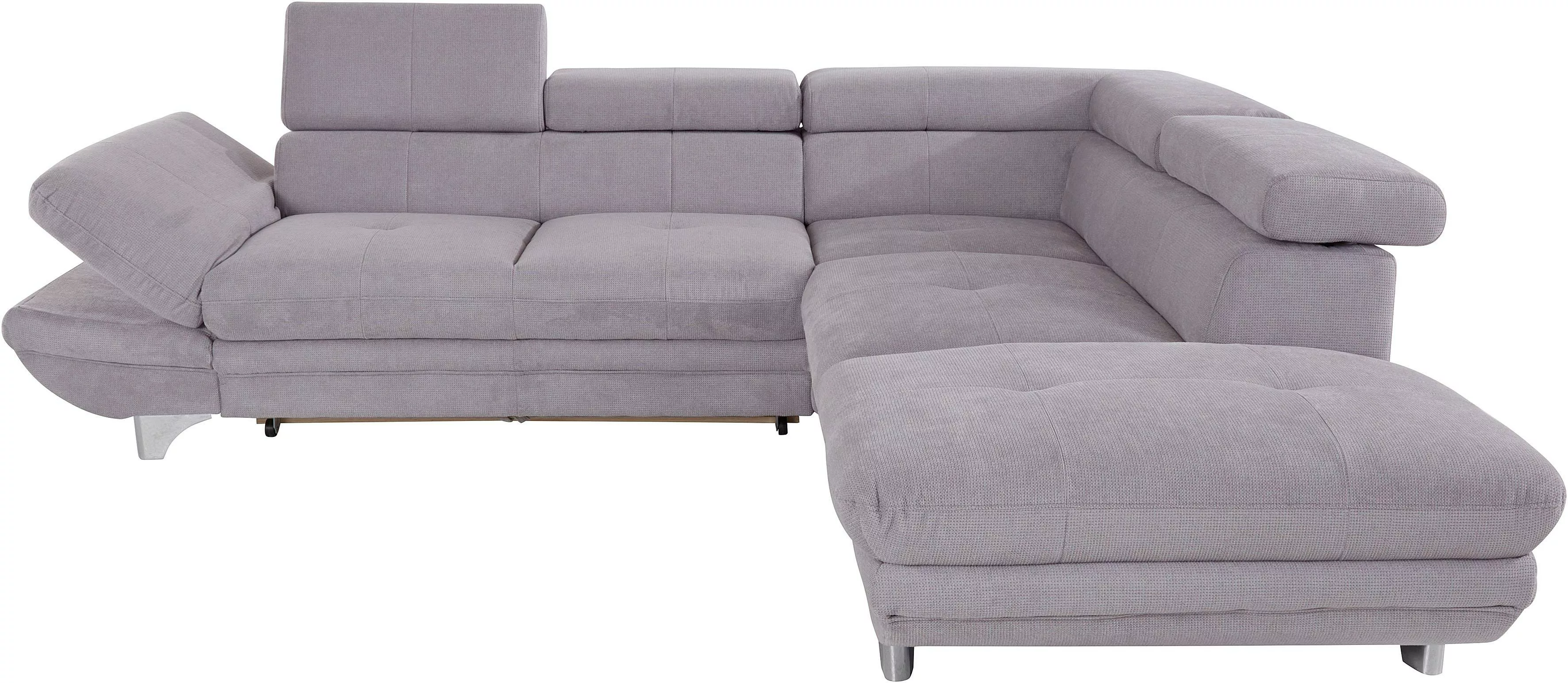COTTA Ecksofa "Enterprise L-Form", mit Arm- & Kopfteilverstellung, wahlweis günstig online kaufen