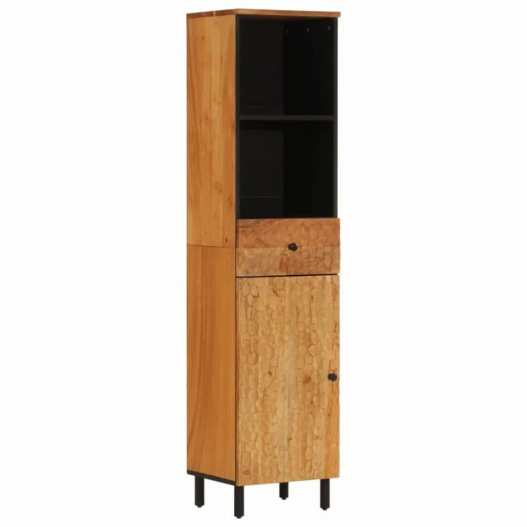 vidaXL Waschbeckenunterschrank Badschrank 38x33x160 cm Massivholz Akazie (1 günstig online kaufen