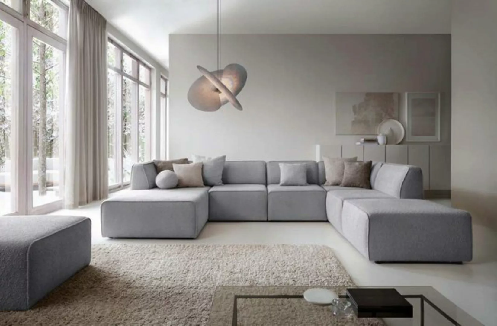 Luxusbetten24 Sofa Designer Sofa Modena U günstig online kaufen