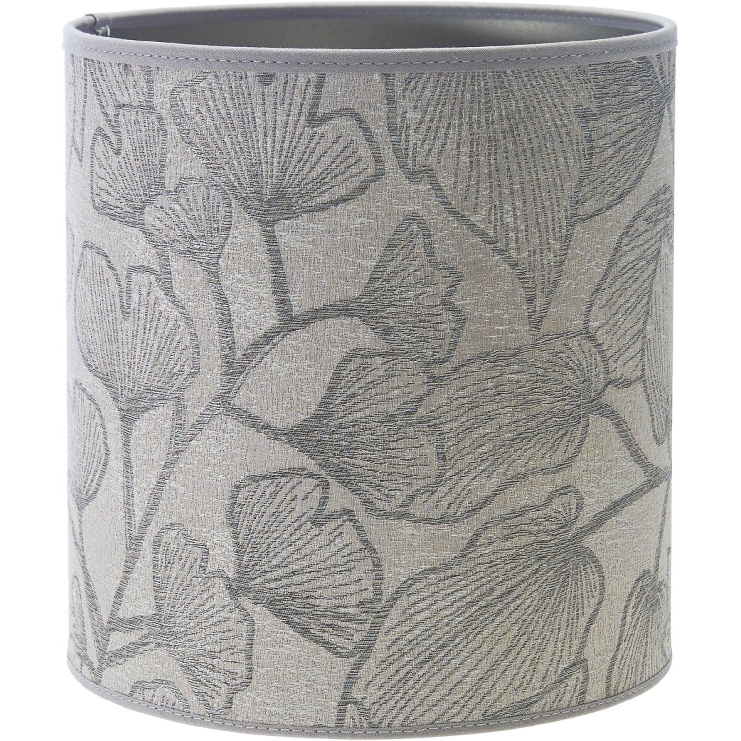 PR Home Celyn Ziba Luxuriöser Lampenschirm Shadow Silber mit Blättern E27 2 günstig online kaufen