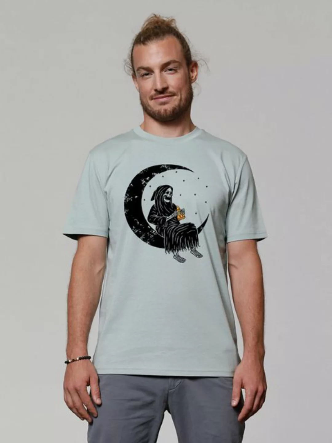 wat? Apparel Print-Shirt Night & Clouds (1-tlg) günstig online kaufen