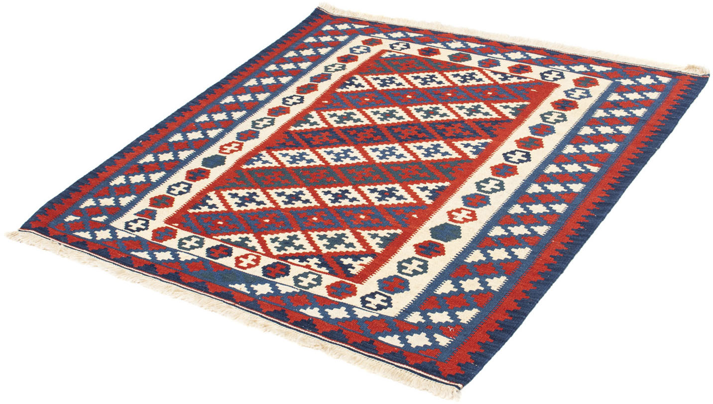 morgenland Wollteppich »Kelim - Oriental quadratisch - 102 x 102 cm - dunke günstig online kaufen