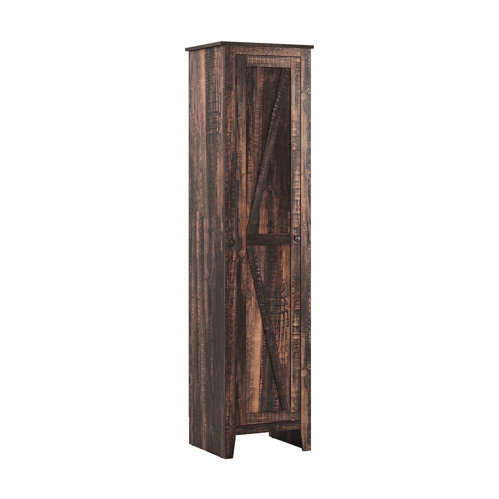 COSTWAY Hochschrank Badschrank schmal mit Tür günstig online kaufen