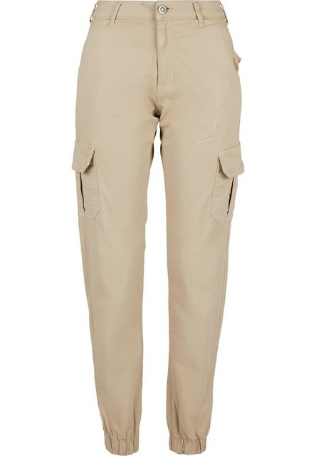 URBAN CLASSICS Cargohose Urban Classics Damen Ladies High Waist Cargo Pants günstig online kaufen