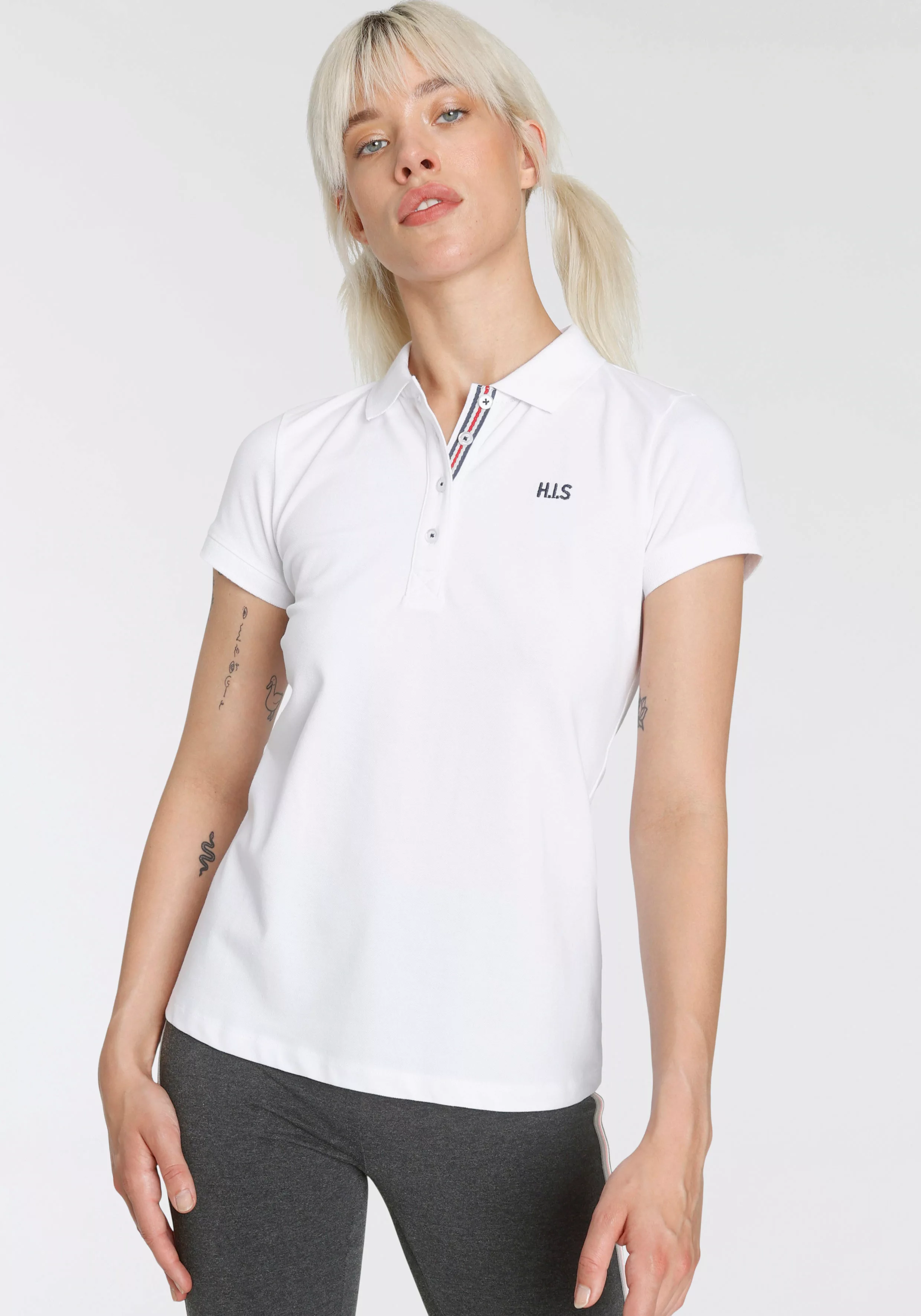 H.I.S Poloshirt (2er-Pack) aus weicher Pique-Qualität günstig online kaufen