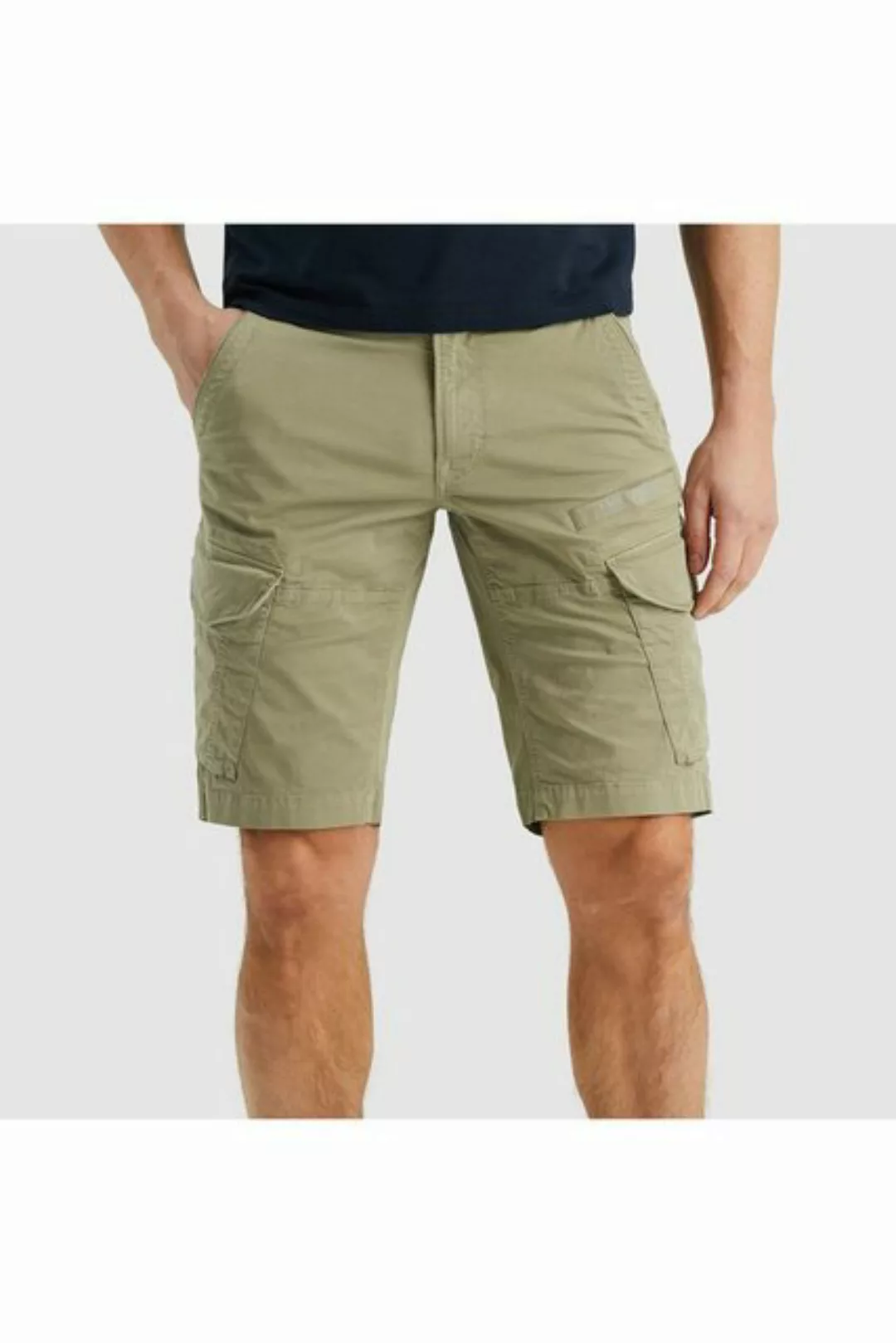 PME Legend Herren Short NORDROP CARGO - Regular Fit - Grau Blau Grün Beige günstig online kaufen