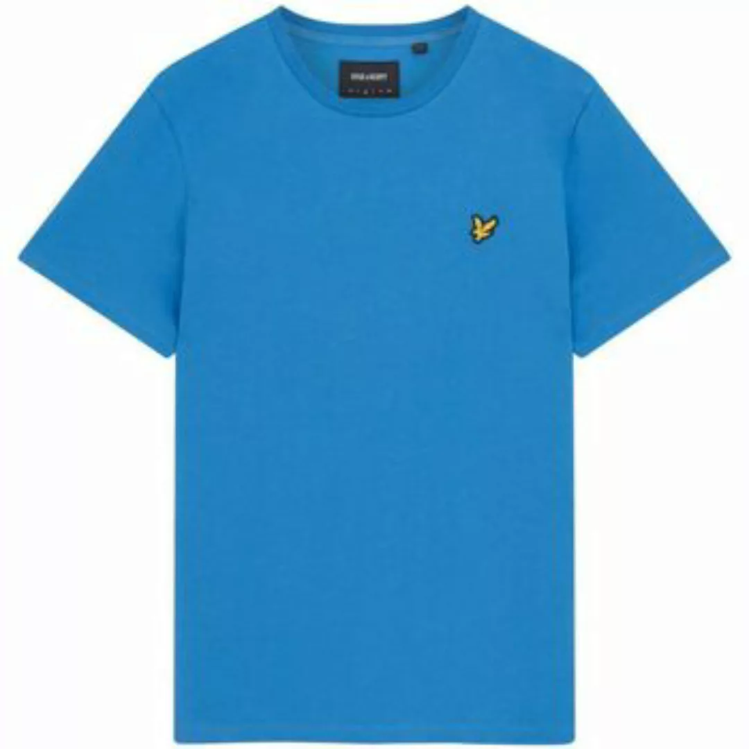 Lyle & Scott  T-Shirts & Poloshirts TS400VOG PLAIN T-SHIRT-W584 SPRING BLUE günstig online kaufen